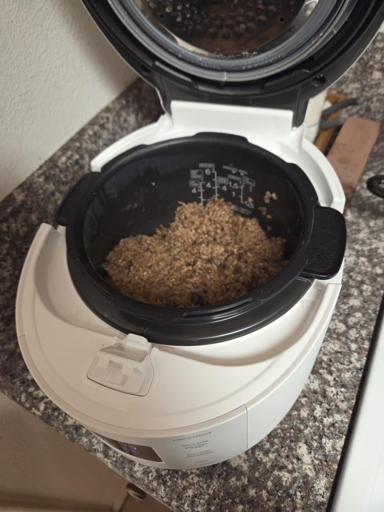 CUCKOO Twin Pressure Rice Cooker 6-Cup Uncooked / 12-Cup Cooked with Nonstick Inner Pot, 16 Menu Options, Open Cooking Mode, Voice Guide, Gray (CRP-ST0609FG) customer photo 1
