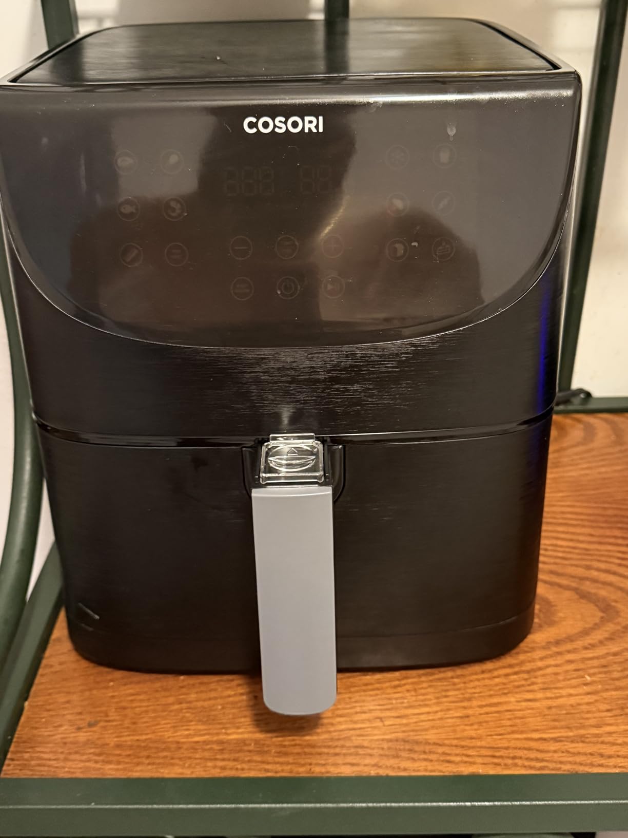 Cosori Pro Gen 2 Air Fryer 5.8QT, Upgraded Version with Stable Performance & Sleek New Look, 13 One Touch Functions, 100 Paper & 1100 Online Recipes, Dishwasher-Safe Detachable Square Basket, Black customer photo 2