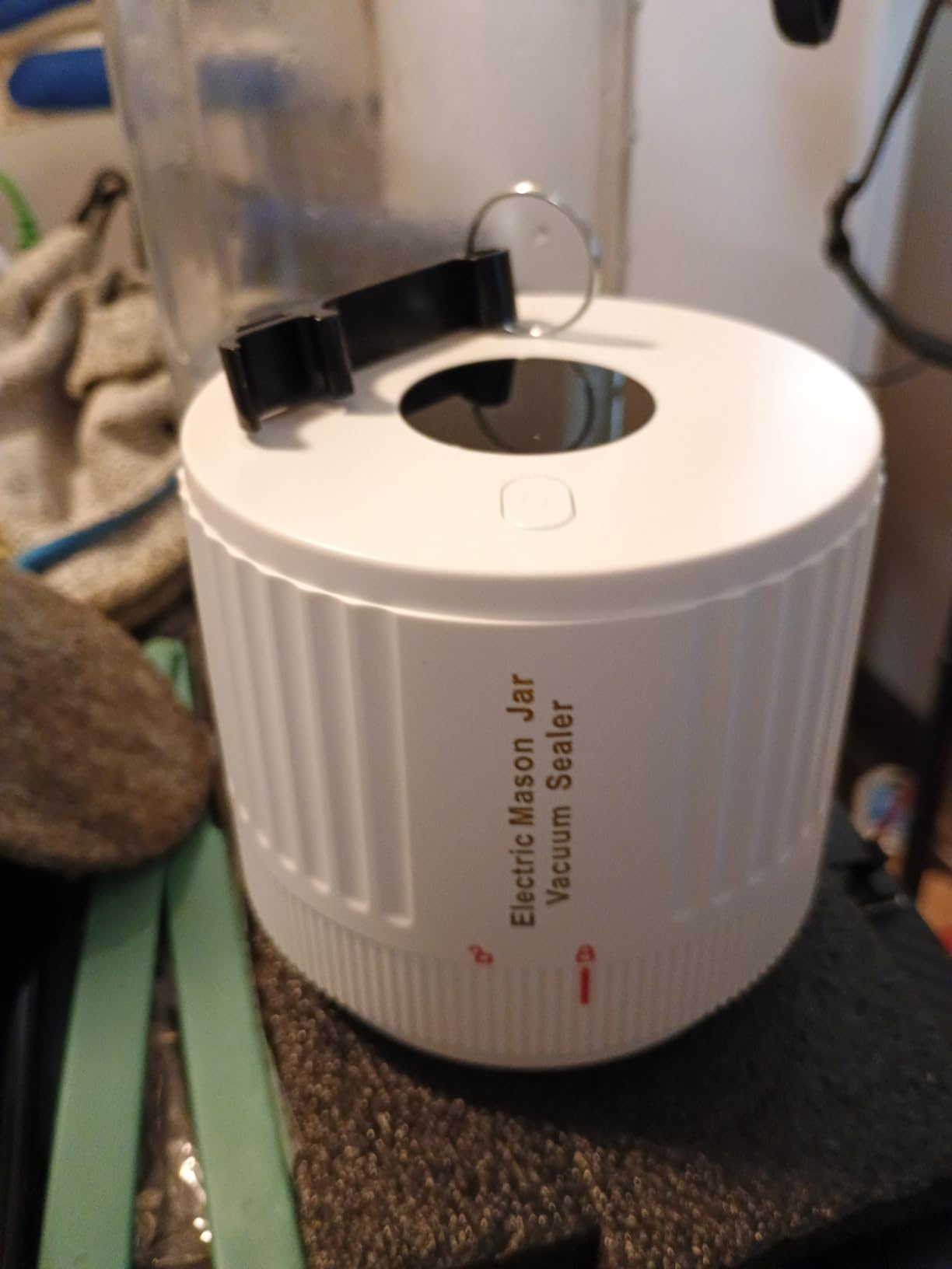 LOVE MOMENT Electric Mason Jar Vacuum Sealer Kit for Wide Mouth and Regular Mouth Mason Jars customer photo 1