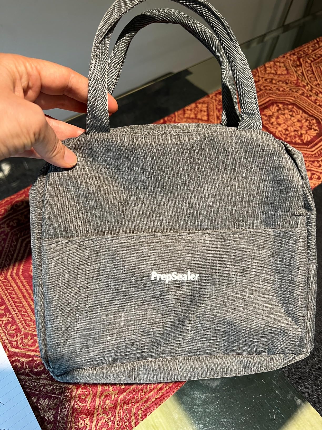 PrepSealer Everyday keep food fresh, Meal Prep, Marinade, Borosilicate Glass Vacuum Container with manual hand pump. (PS-GVC-1L-Wh) customer photo 1