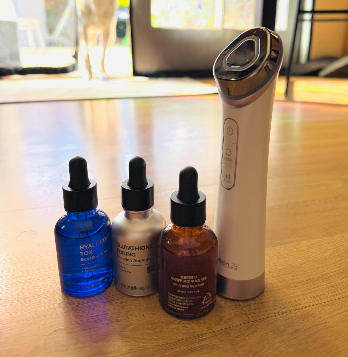 Centellian 24 Madeca Prime Facial Toning Device - 3-in-1, Glowing Glass Skin, Better Absorption, Ultra Light. Microcurrent, Premium Korean Skin Care. customer photo 1