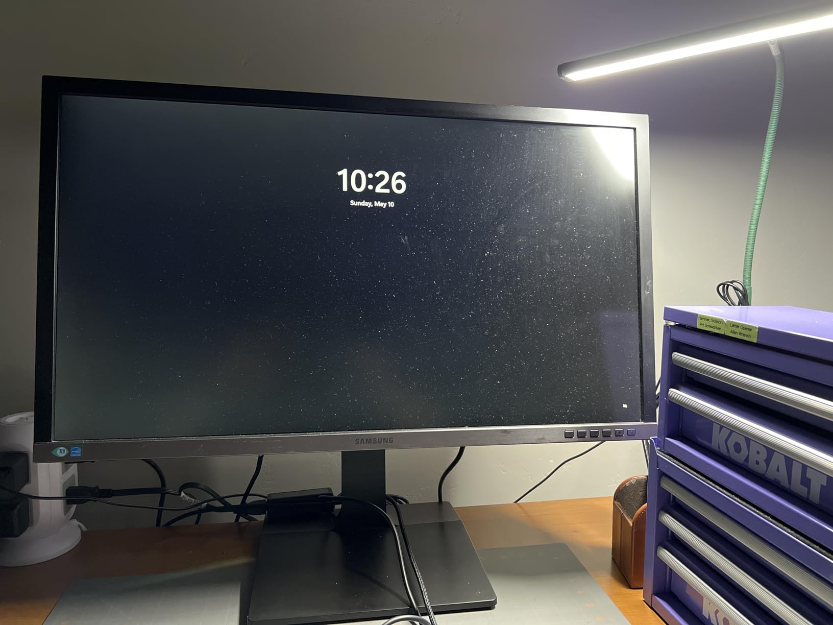 Airlonv LED Desk Lamp with Clamp, 17