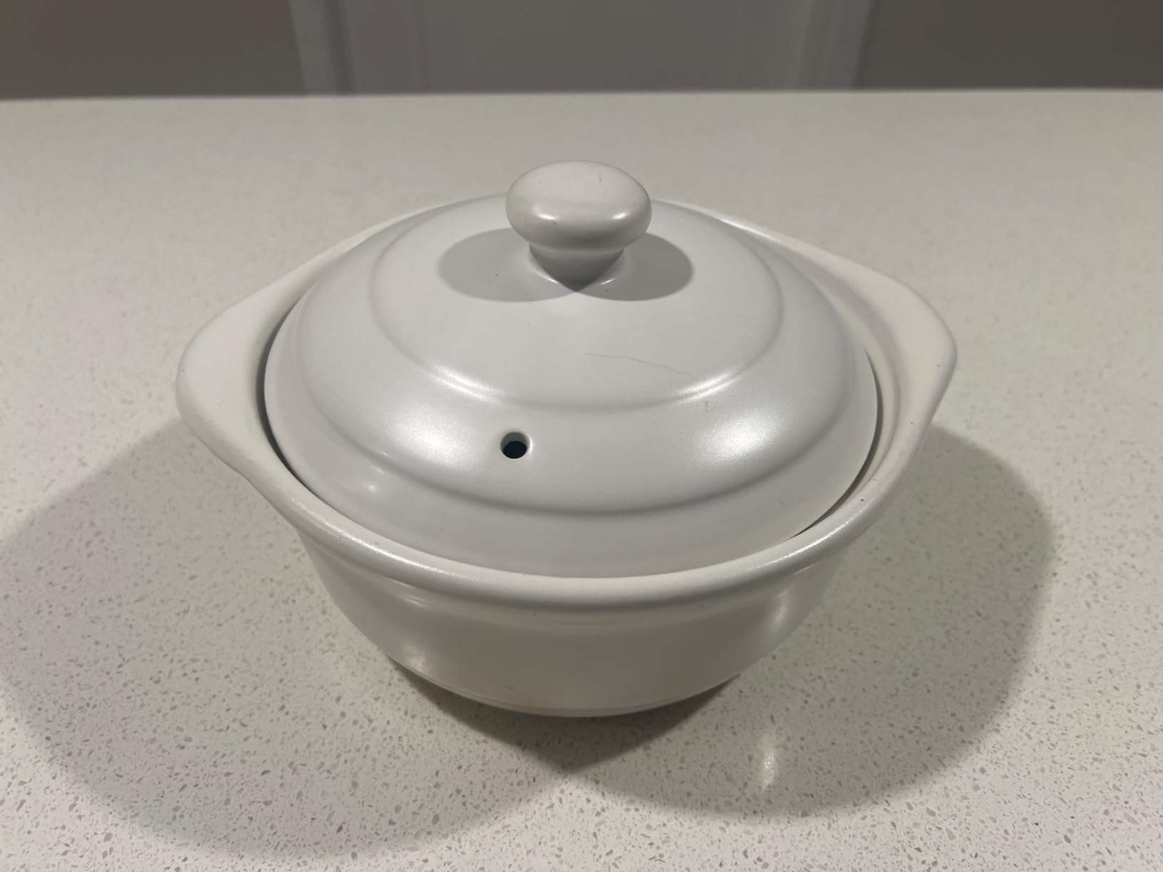 3.4 Quart Black Ceramic Clay Pot for Cooking with Lid - Korean Stone Pot, Healthy No-Coating Earthenware Casserole, Family Soup Rice Hot Pot Cookware customer photo 2