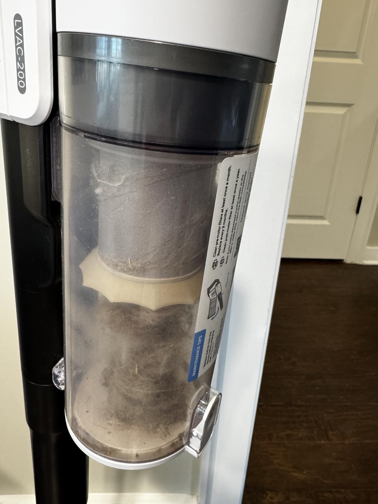 Levoit Cordless Vacuum Cleaner, Anti-Tangle for Pet Hair, Up to 50 Minutes | Powerful Suction, Lightweight, Rechargeable, Versatile for Carpets & Hard Floors, 180° Lay-Flat Design, LVAC-200 customer photo 2