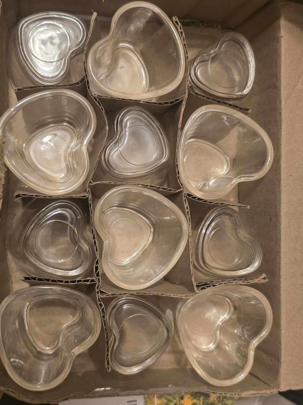 1.5oz Heart Shaped Shot Glasses Sets of 6/Soju/Rainbow/Bulk/Tequila/Cute customer photo 2