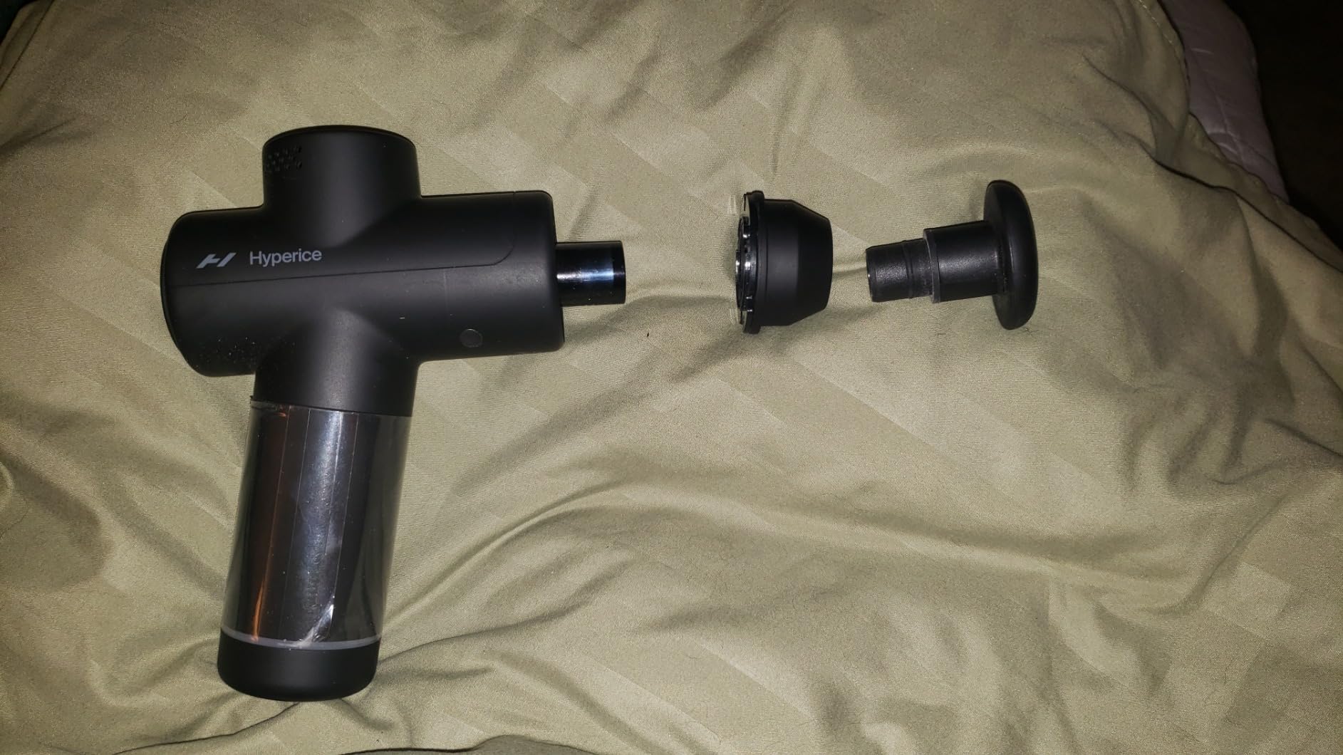 Hypervolt Go 2 - Featuring Quiet Glide Technology - Handheld Percussion Massage Gun | 3 Speeds, 2 Interchangeable Heads | Helps Relieve Sore Muscles and Stiffness customer photo 2