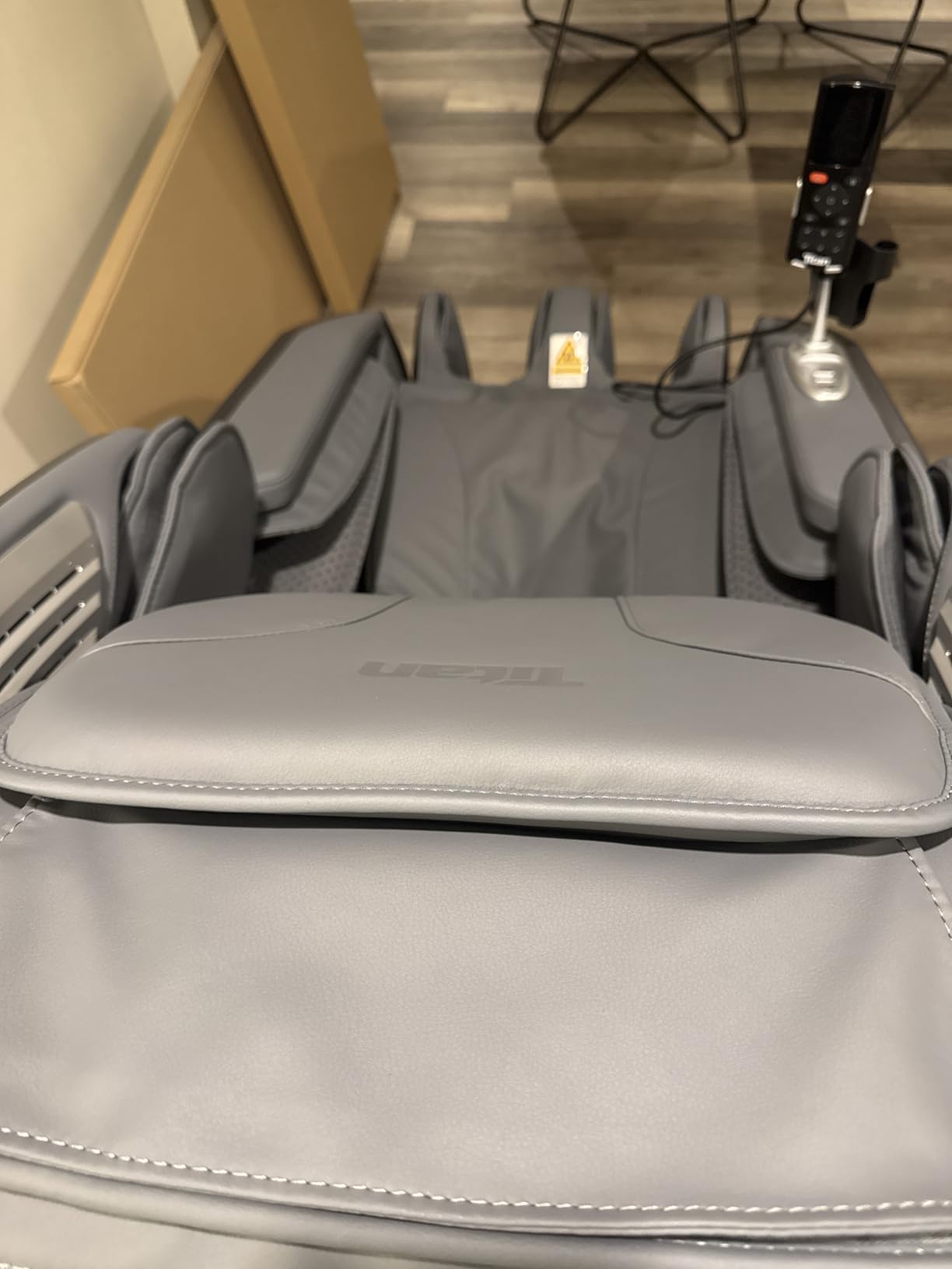 Titan Rejuv 4D Full Body Massage Chair - Shiatsu Recliner SL Track, Health Detection, Full Body Stretching, Heating Therapy, 3 Stage Zero Gravity, Bluetooth Speaker (Brown) customer photo 1