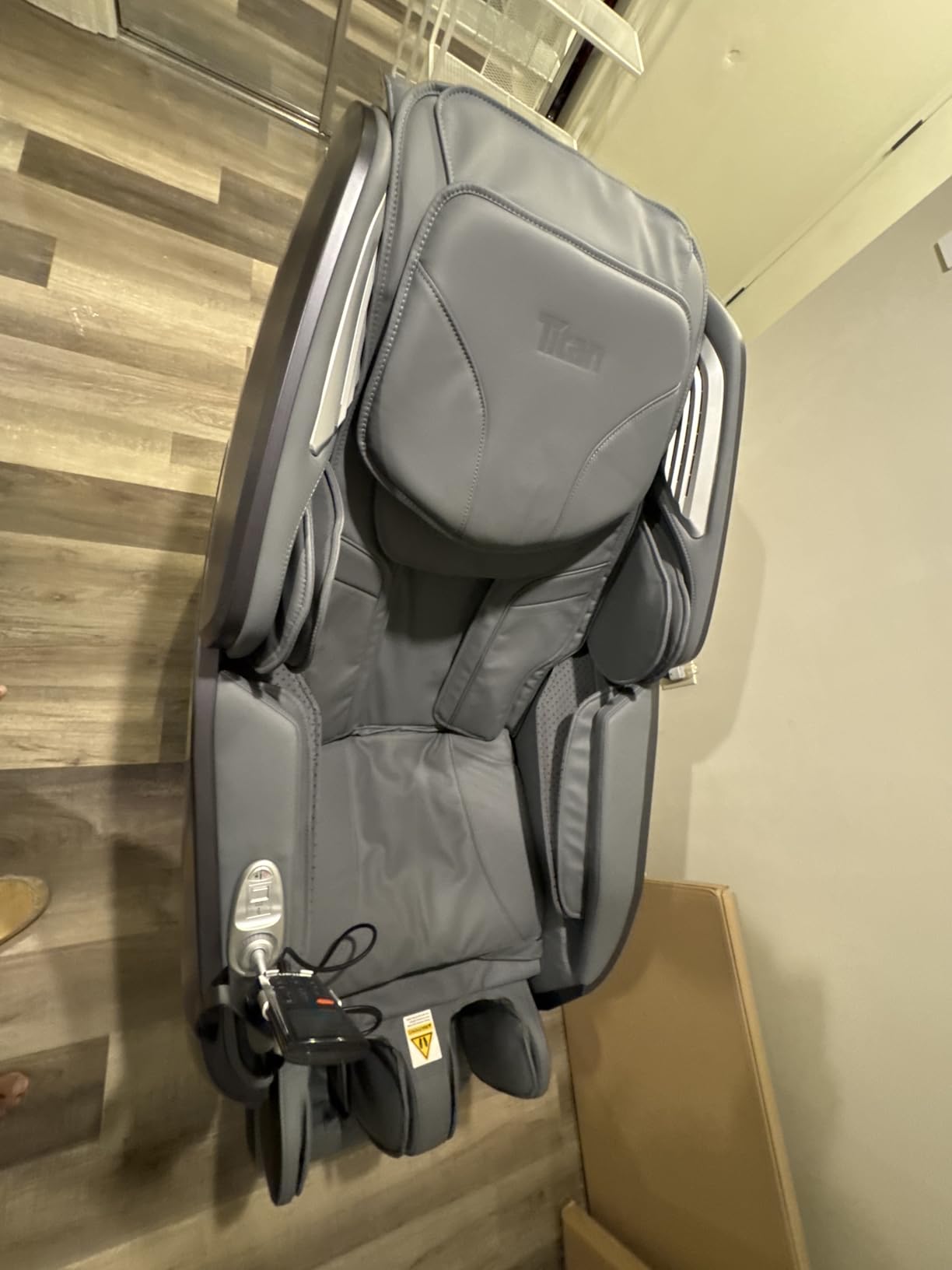 Titan Rejuv 4D Full Body Massage Chair - Shiatsu Recliner SL Track, Health Detection, Full Body Stretching, Heating Therapy, 3 Stage Zero Gravity, Bluetooth Speaker (Brown) customer photo 2