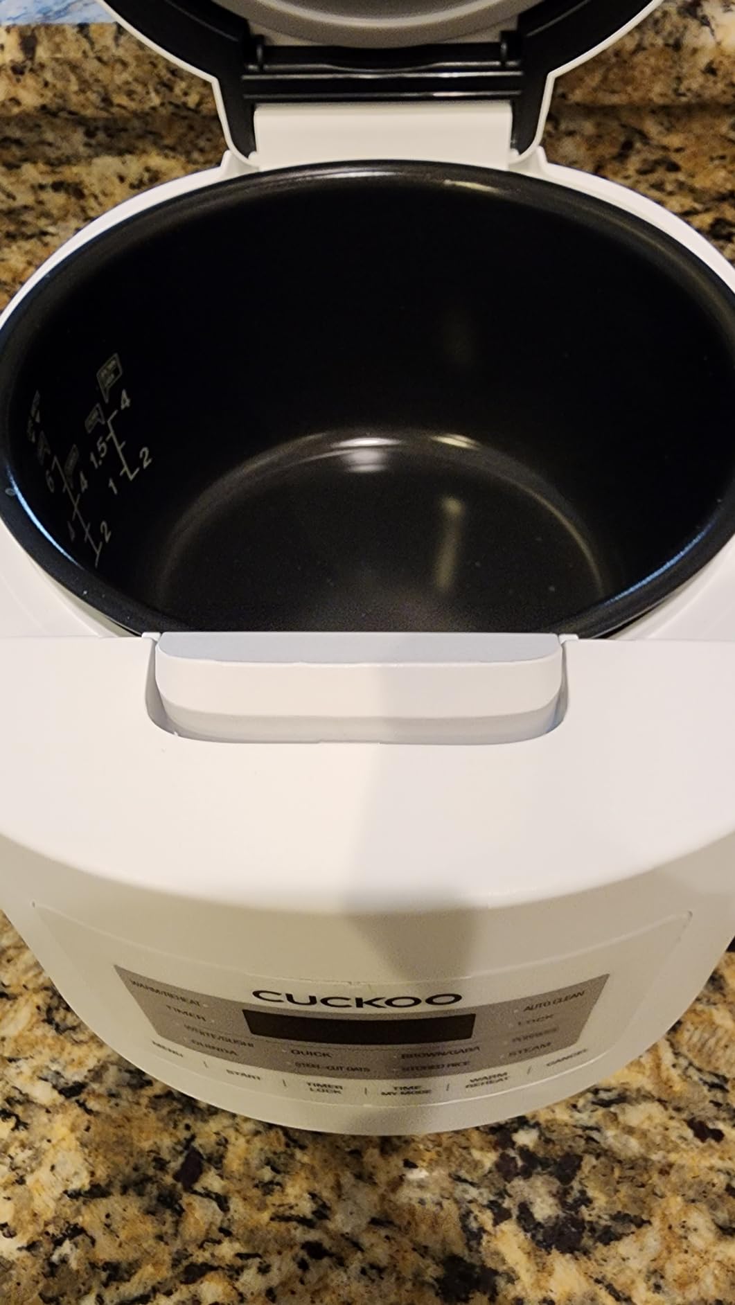 CUCKOO 6-Cup / 1.5 Qt. (Uncooked) Micom Rice Cooker and Warmer, Steamer basket, 11 Operating Modes: White Rice, Brown Rice & More, Nonstick Inner Pot, Made in Korea, Small Rice Cooker, Multi Cooker, CR-0641F customer photo 1