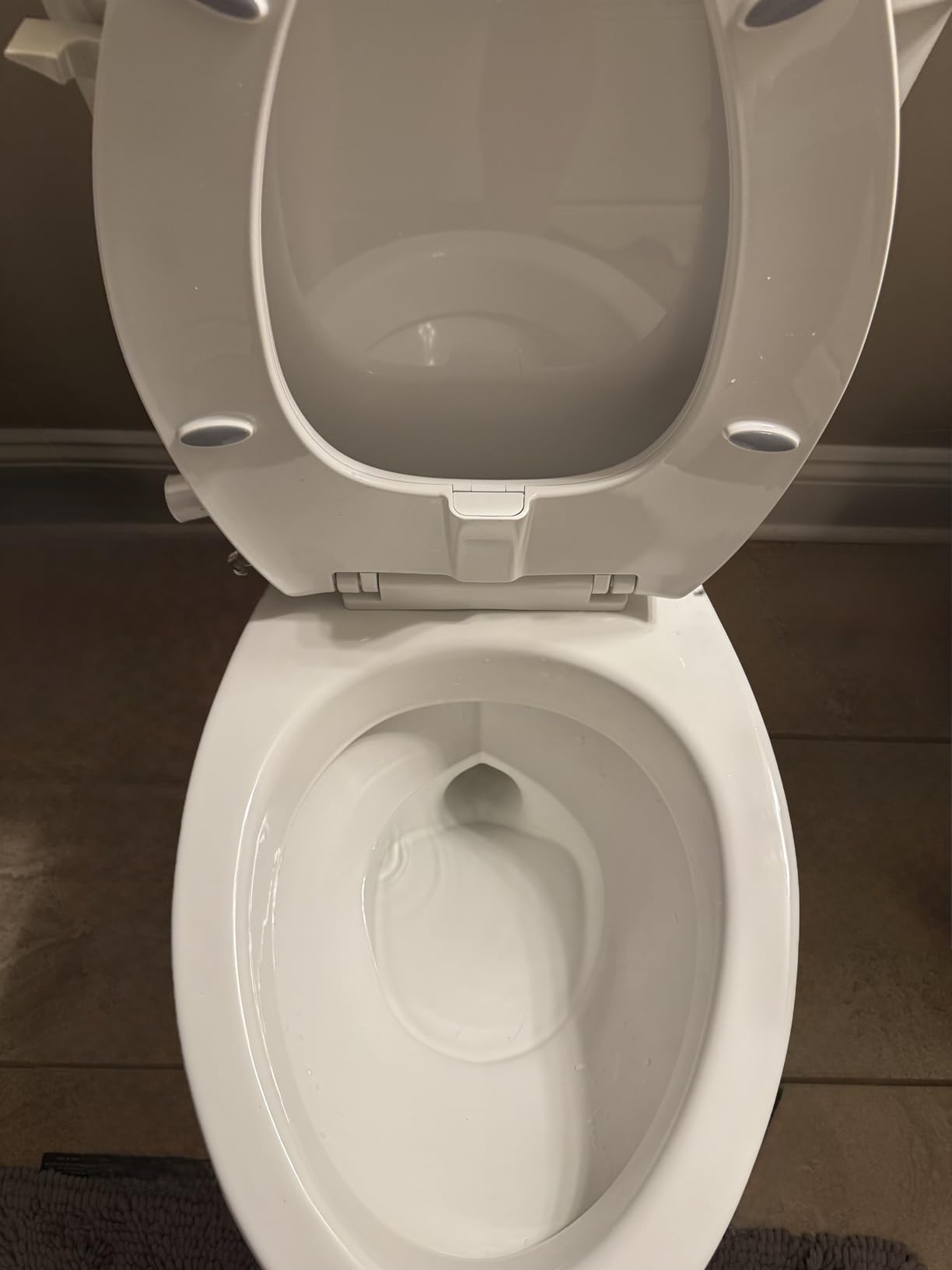 Clirass Elongated Bidet Toilet Seat with Quiet-Close, Non-Electric Bidet Mode with Dual Nozzles, Fit Elongated Toilet Seat, Adjustable Water Pressure with Brass inlet (Elongated) customer photo 2