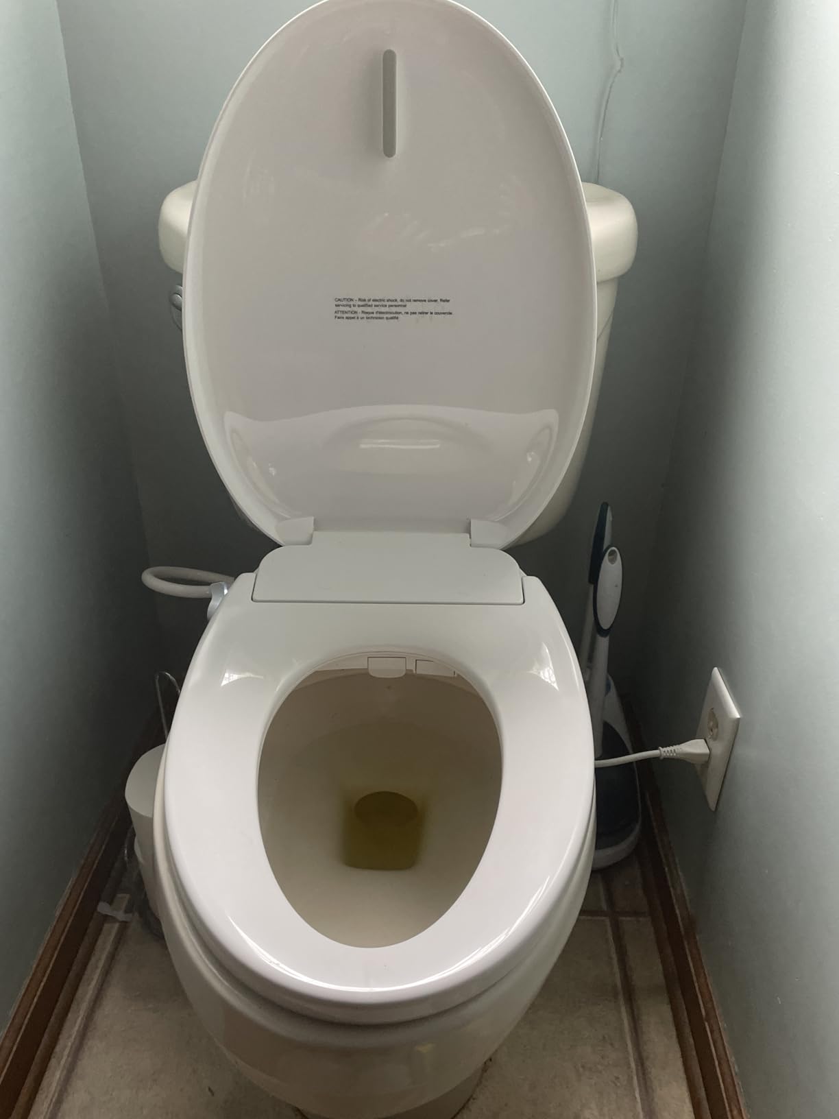 Bio Bidet Bliss BB550 Heated Bidet Seat with Warm Water Wash & Air Dryer, Night Light, Low Profile Design, Elongated customer photo 1