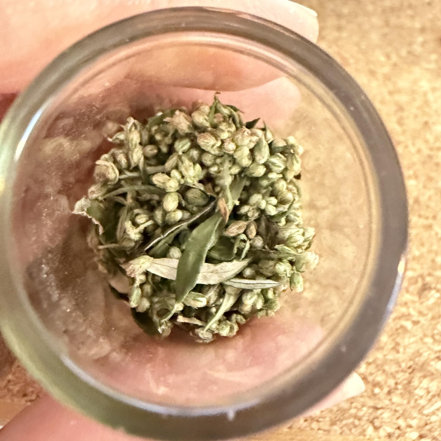 KKOKDAM Lovely Blossom Flower Tea Sampler in Glass Jars - Premium 5 Loose Leaf Herbal Tea Variety Pack, Women & Mom Gift Box customer photo 1