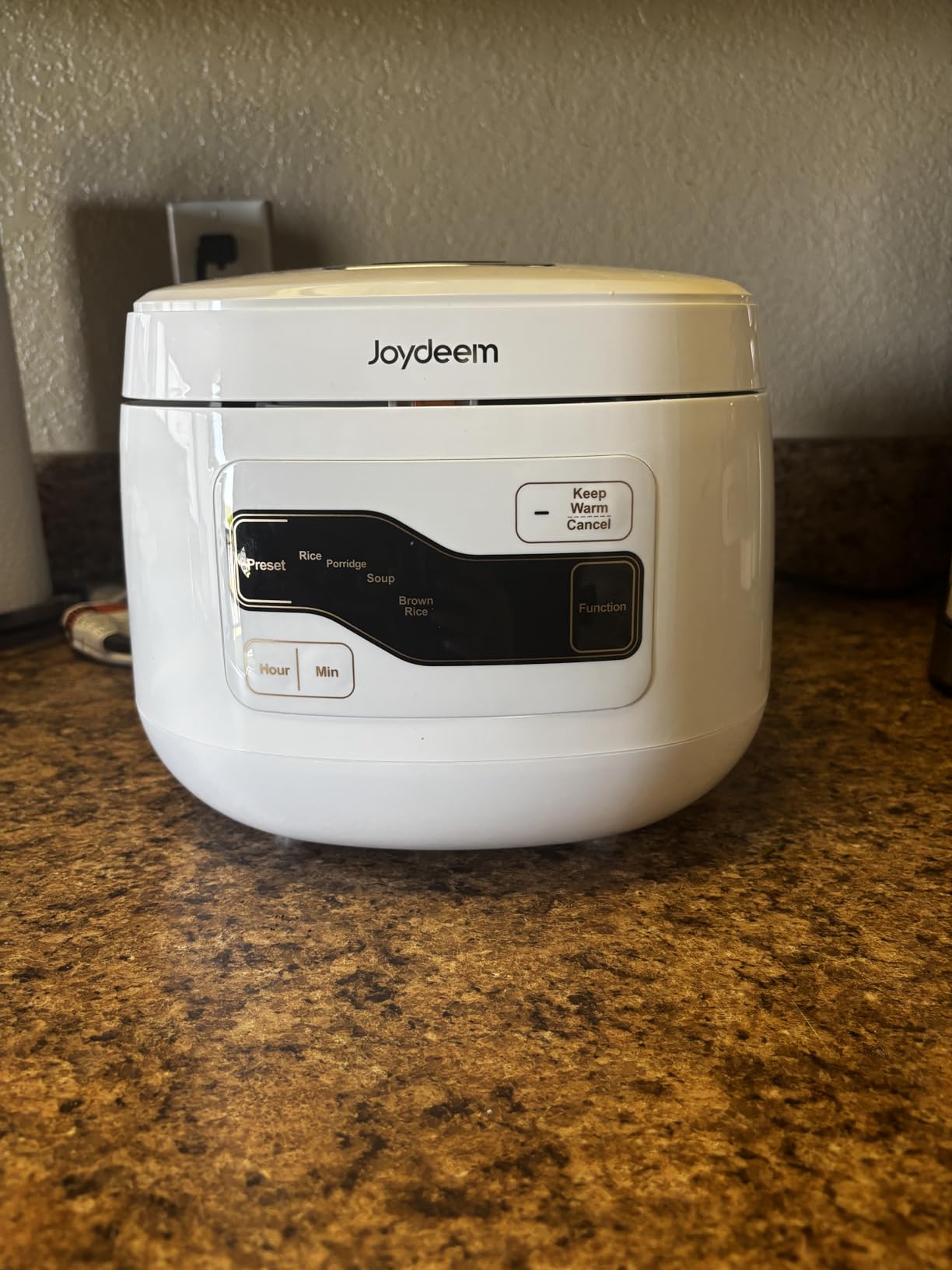Joydeem Ceramic Rice Cooker FD20S-W, 4 Cups Uncooked Rice Cookers with Pure Ceramic Inner Pot, 24h Delay Start, 2L, White customer photo 2
