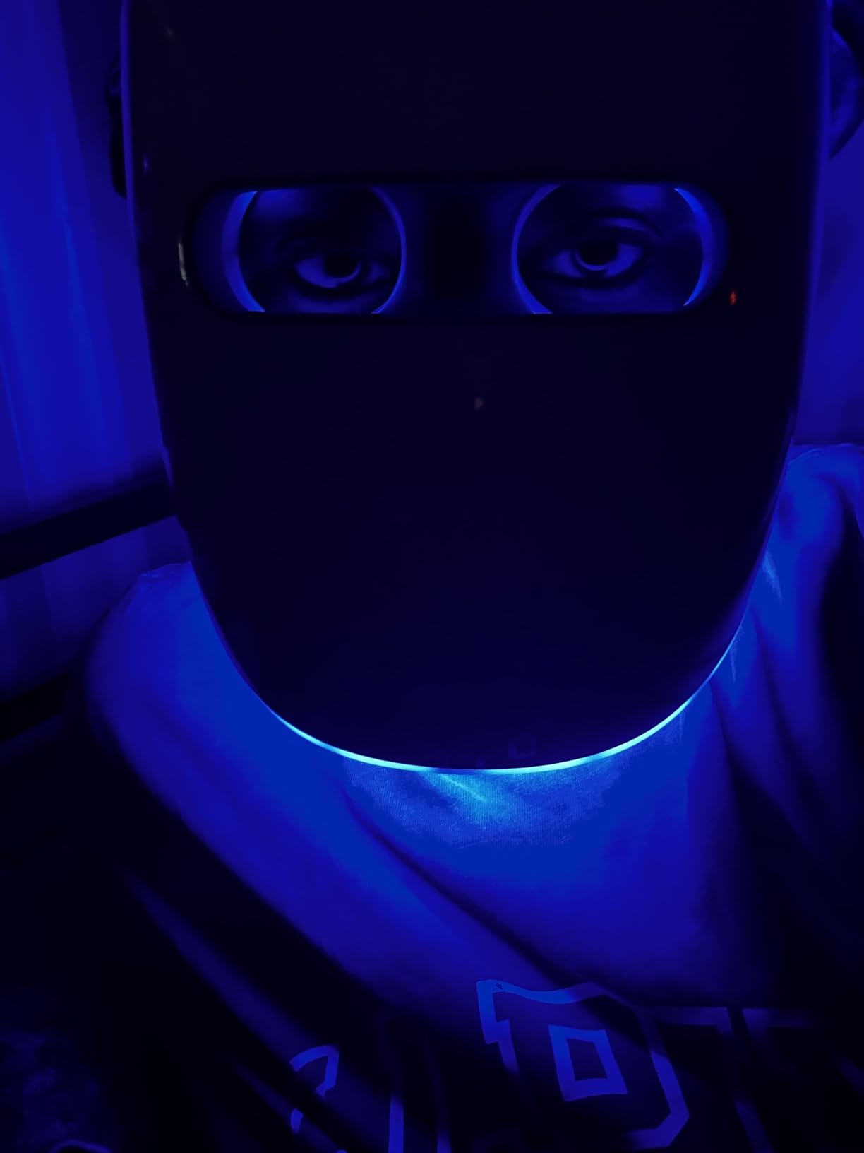 HIME SAMA LED Face Mask, 8 Color LED Mask for Face Skin Care, FSA HSA Eligible, Red Light Mask for Face, Infrared, Red & Blue Light Mask, Wrinkle Reduction, Wireless customer photo 1