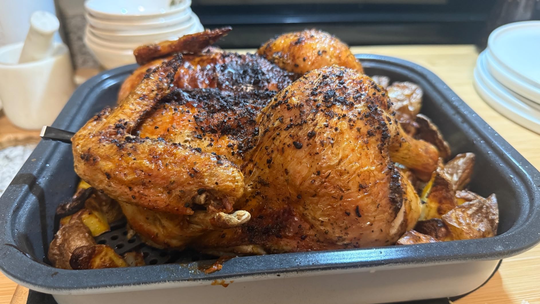 MEATER SE: 100% Wireless Smart Meat Thermometer | No Wires, No Fuss | 165ft Bluetooth Range | Dual Temp Sensors | Guided Cook System | Dishwasher Safe | Perfect for BBQ, Grill, Oven, Smoker customer photo 1