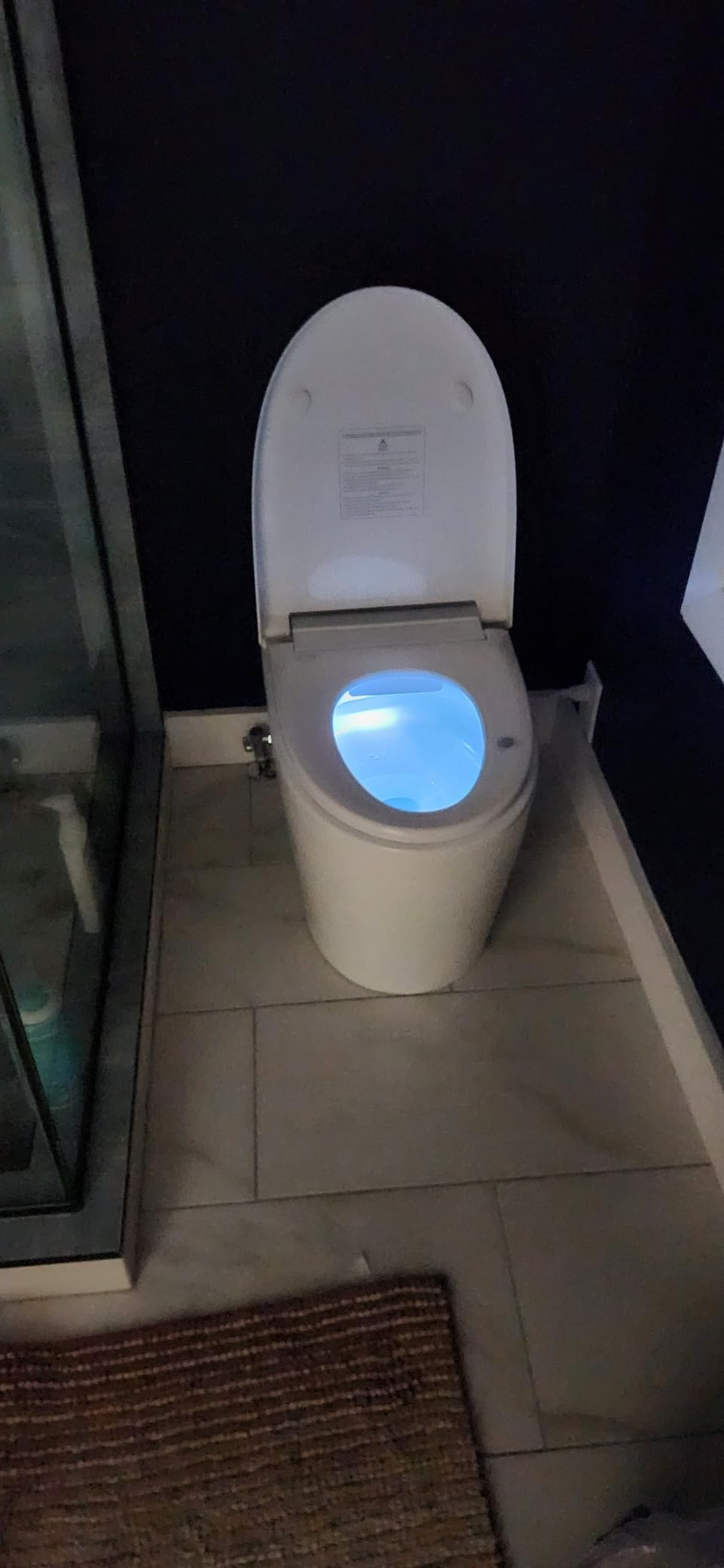 LEIVI Smart Toilet with Built-in Heated Seat, Tankless Toilet with Auto Flushing, Adjustable Seat Temp, Flush Remote Control, Elongated customer photo 1