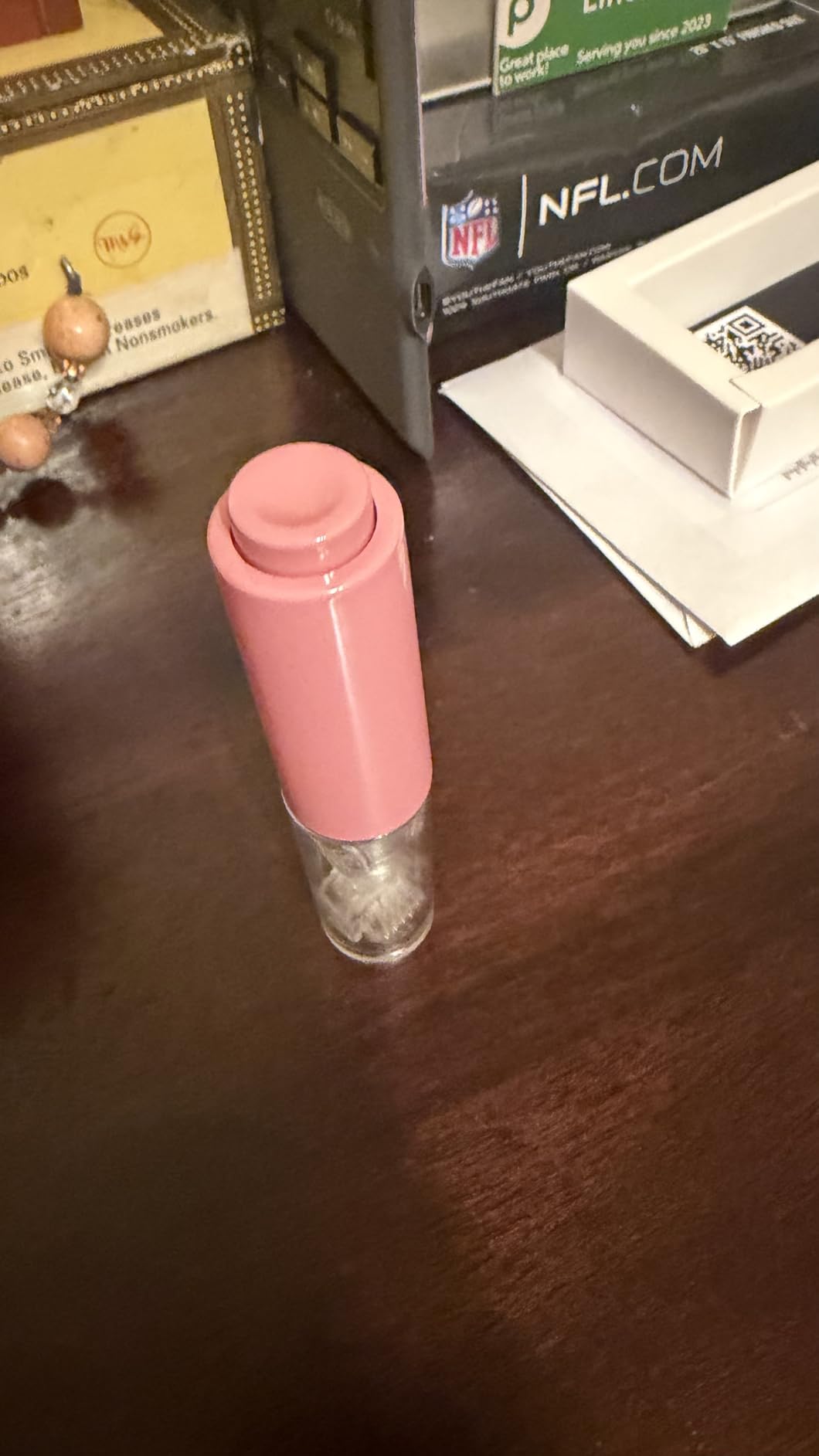 HAMINOS Derma roller 0.25 mm with Reservoir for Lips, Skin, Hair, Wrinkles, Stretch Marks, Hyperpigmentation INSTANT SERUM APPLICATION, 105 Titanium Needles customer photo 2