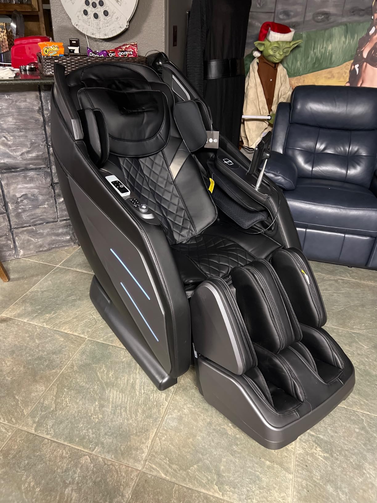 OS-3D Champ II | Taupe | Full Body Massage Chair | 3D SL-Track Full Body Massage Chair | Zero Gravity | Lumbar Heating | Touchscreen Controller | Auto Body Scan | Bluetooth Speaker customer photo 1