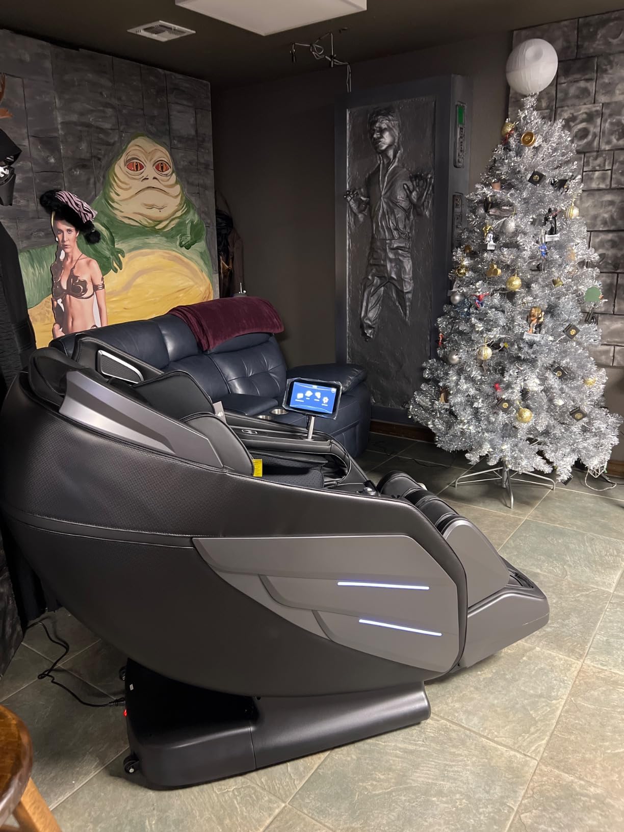 OS-3D Champ II | Taupe | Full Body Massage Chair | 3D SL-Track Full Body Massage Chair | Zero Gravity | Lumbar Heating | Touchscreen Controller | Auto Body Scan | Bluetooth Speaker customer photo 2