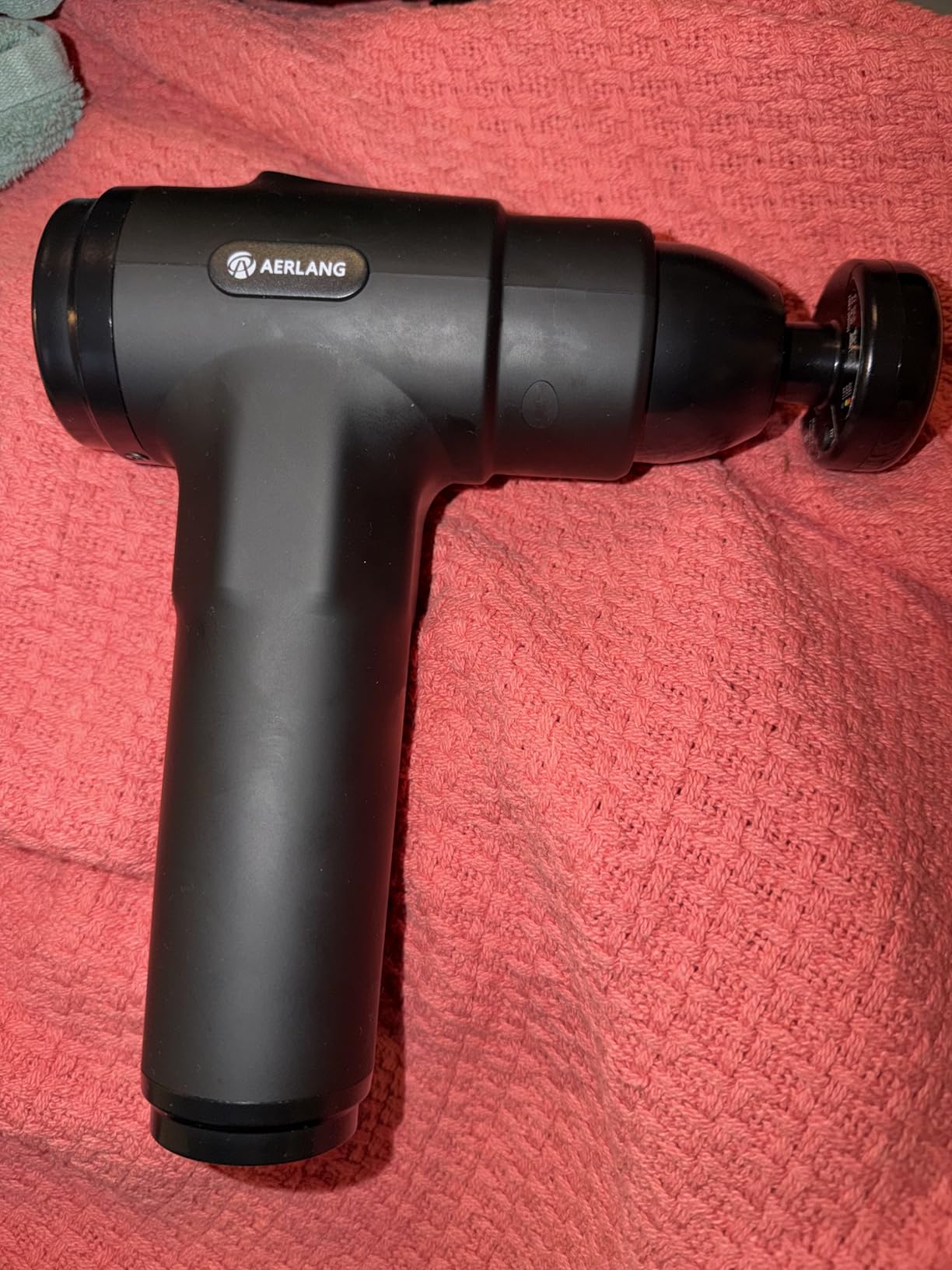 Massage Gun with Heat Massager Deep Tissue Muscle Massager Gifts for Men | Back Massager for Pain Relief Percussion Handheld Massager FSA Eligible HSA Birthday Gifts for Him Silent Carrying case customer photo 2
