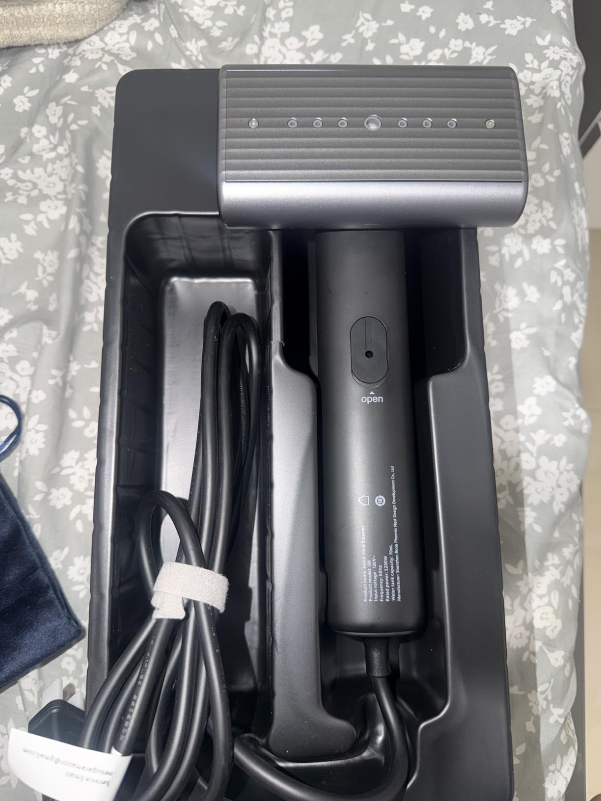 G9 Steam 2-in-1 Professional Handheld Travel Steamer for Clothes, Just 1lbs Lightly, 8 Minutes of Continuous Strong Steam, 1200W Light Steam Iron for travel and home customer photo 1