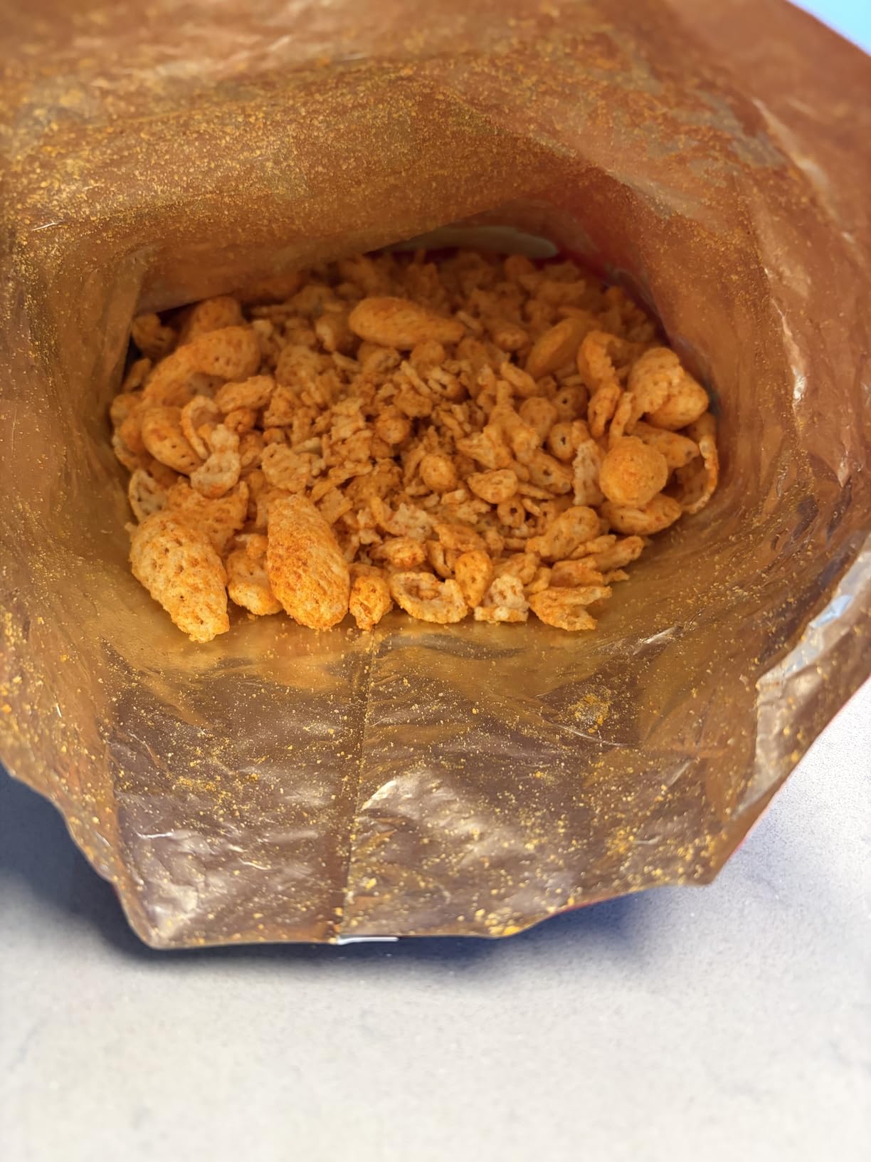 Premium Korean Sweet and Spicy Puffs | Authentic Korean gochujang seasoning crunch perfect for snacking for parties movie nights customer photo 2