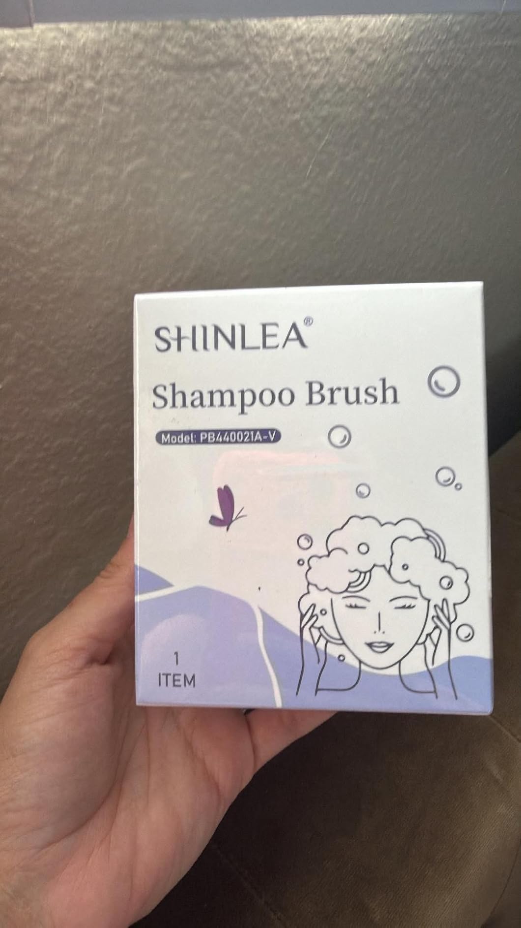 SHINLEA 2 in 1 Scalp Massager Hair Growth, Scalp Scrubber with Soft Silicone Bristles for Dandruff Removal, Shampoo Brush for Exfoliation, Head Massager for Both Wet and Dry Use (Black) customer photo 2