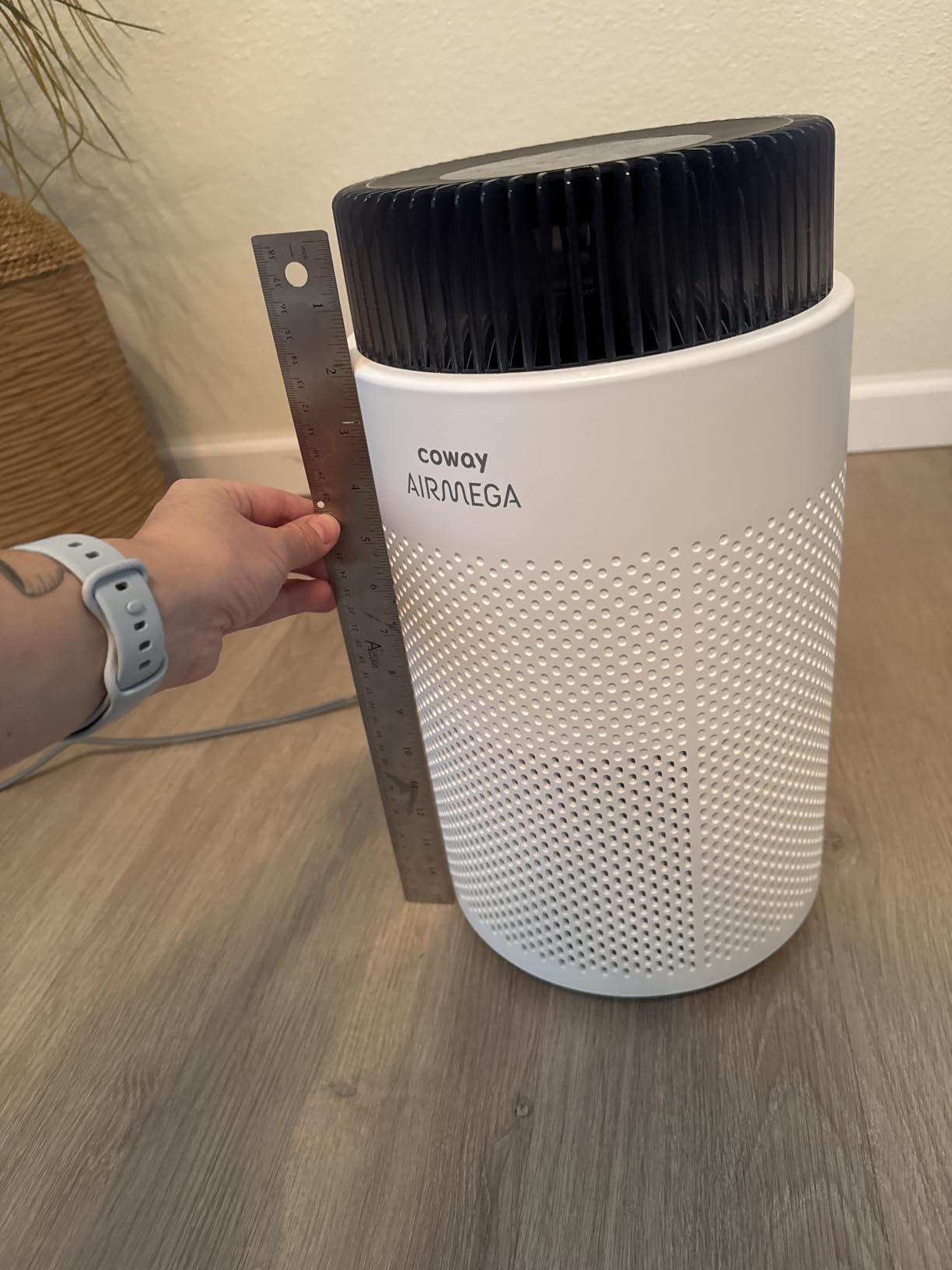 COWAY Air Purifier for Bedroom up to 500 ft², HEPA and Deodorization Filter for Smoke, Allergies, Pet Dander, AQI Monitor, Auto Mode, Filter Indicator, Night Light, 2yr Warranty, Airmega 50 White customer photo 2