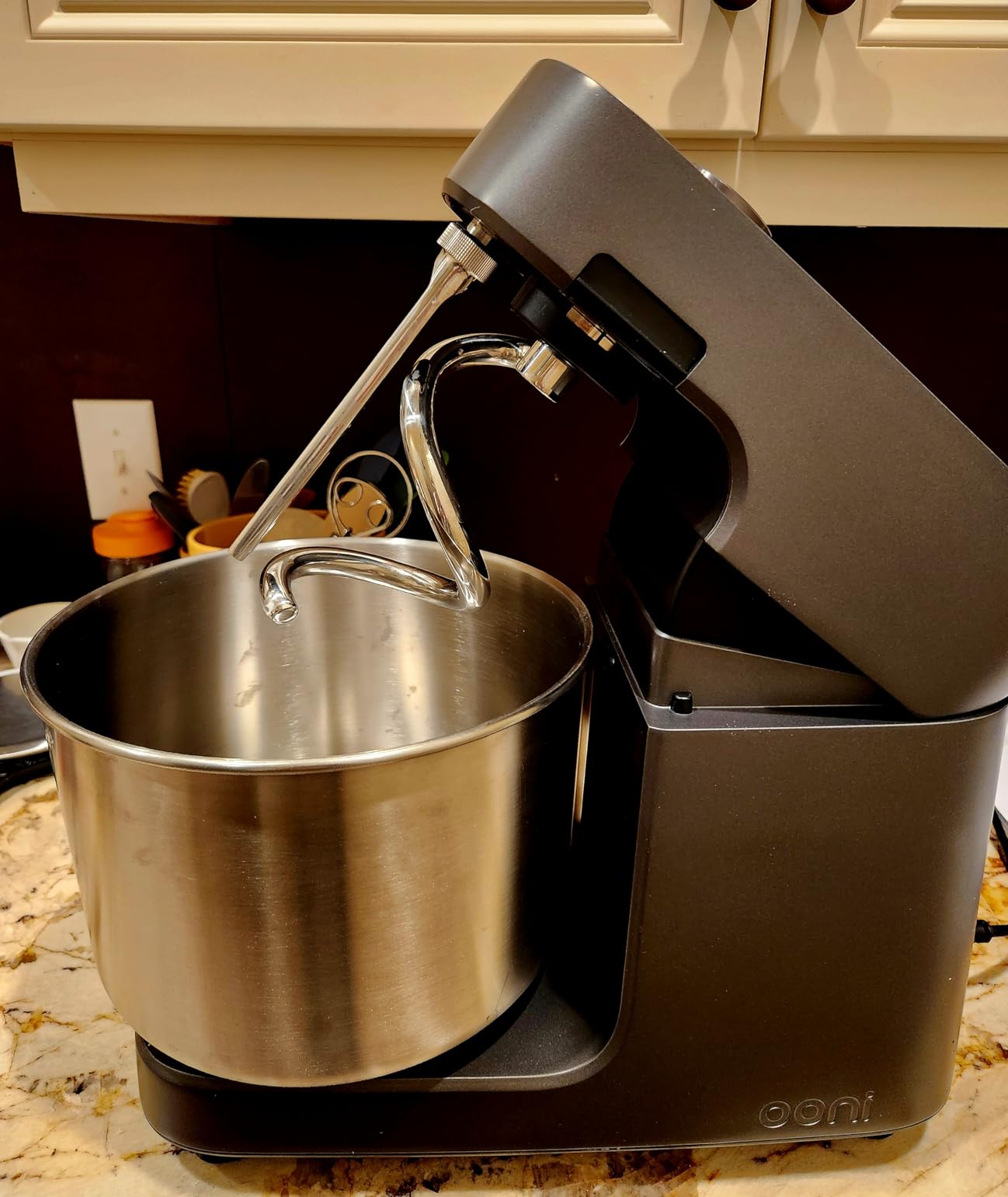Halo Pro Spiral Mixer - Dough Stand Mixer with Attachments, 7.3 Quart Capacity and 58 Speed Settings - Charcoal Grey customer photo 1