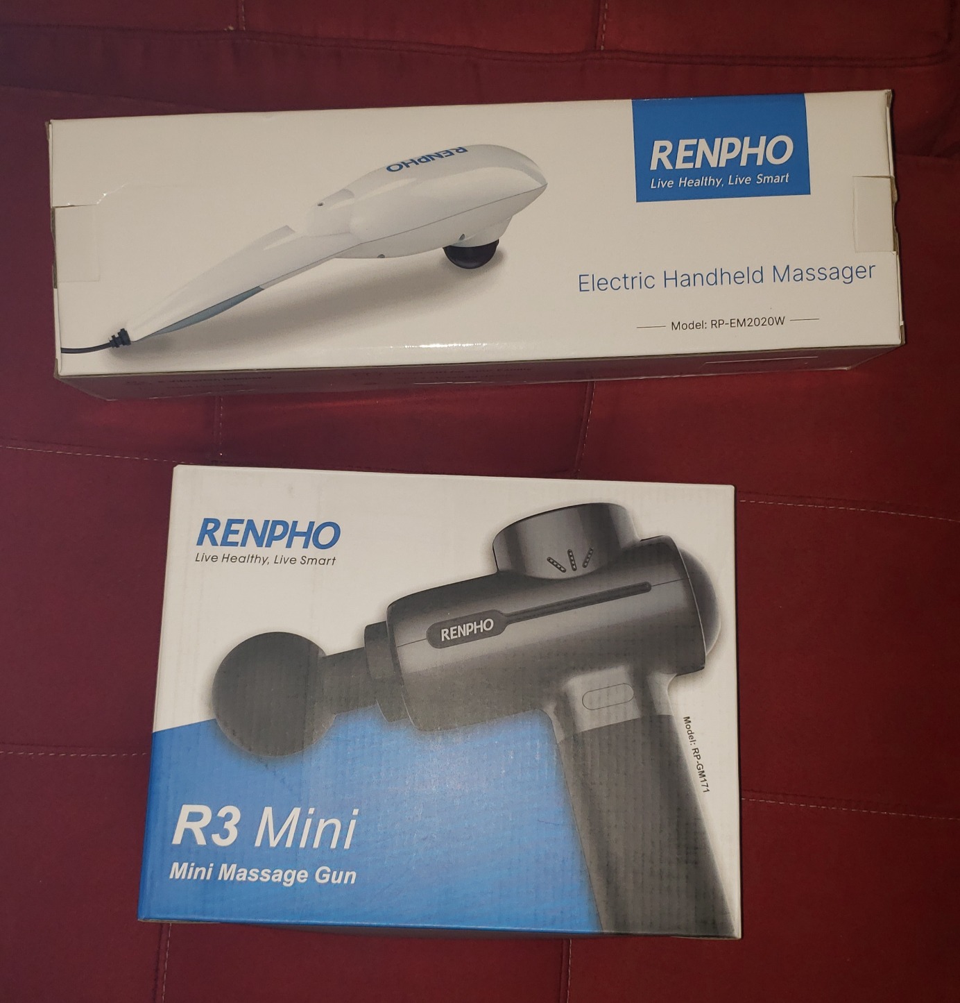 RENPHO Active Thermacool 2 Massage Gun with Heat and Cold, Fathers Day Dad Gifts [2026 Upgraded] Handheld Percussion Deep Tissue Neck Back Muscle Massager, FSA Approved Gift for Men Women Athletes HSA customer photo 2