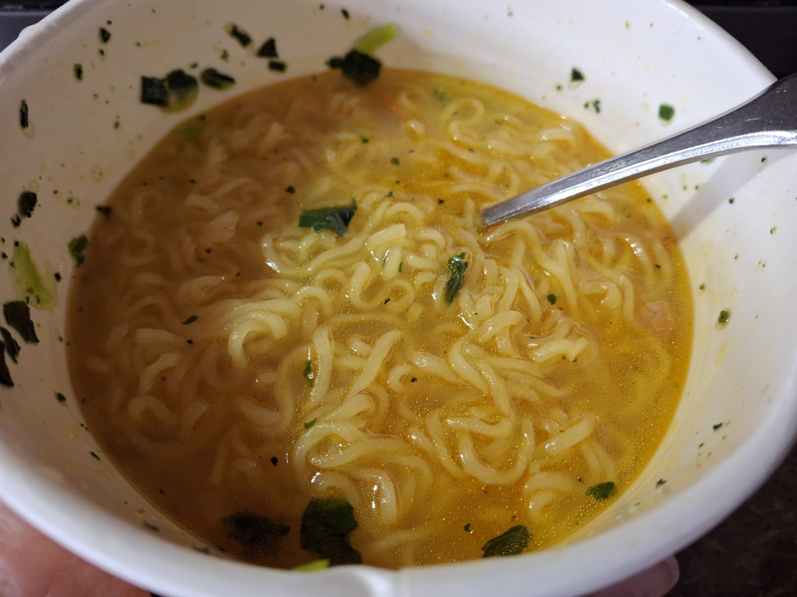 Samyang MEP Chicken Cilantro Ramen, Spicy Korean Instant Bowl Noodle Soup, Savory Bone Broth Ramyeon, 3.88 oz (Pack of 6 Bowls) customer photo 2