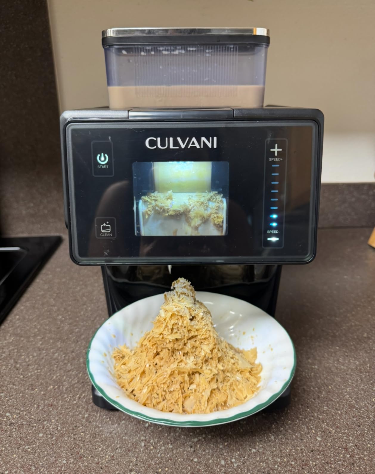 Shaved Ice Machine, Culvani Snowlux Snow Cone Maker - No Ice Cubes Needed, 8 Speeds, Self-Cleaning, 44 lbs/Day Stainless Steel Roller, Countertop Frozen Drink & Slushy Maker, Bingsu Machine for Home customer photo 1