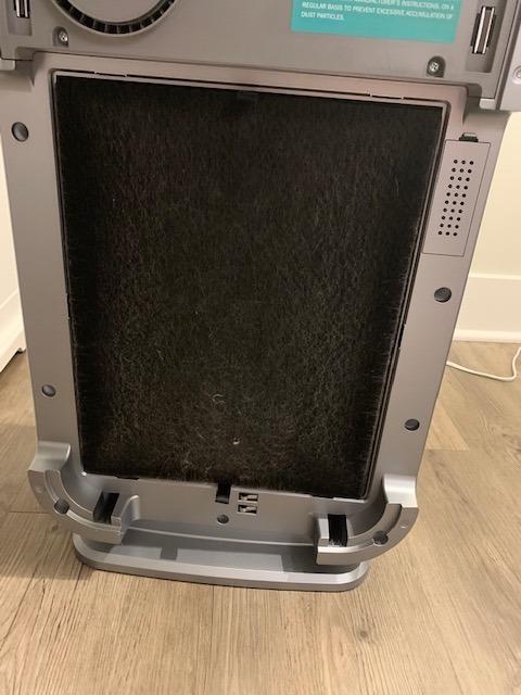 Alen BreatheSmart Flex HEPA Air Purifier with Pure Filter, Exchange Rate of 700 Sq. Ft in 30 Minutes, 1400 Sq. Ft in 1 hour, Perfect for Bedrooms & Home Offices - White customer photo 2