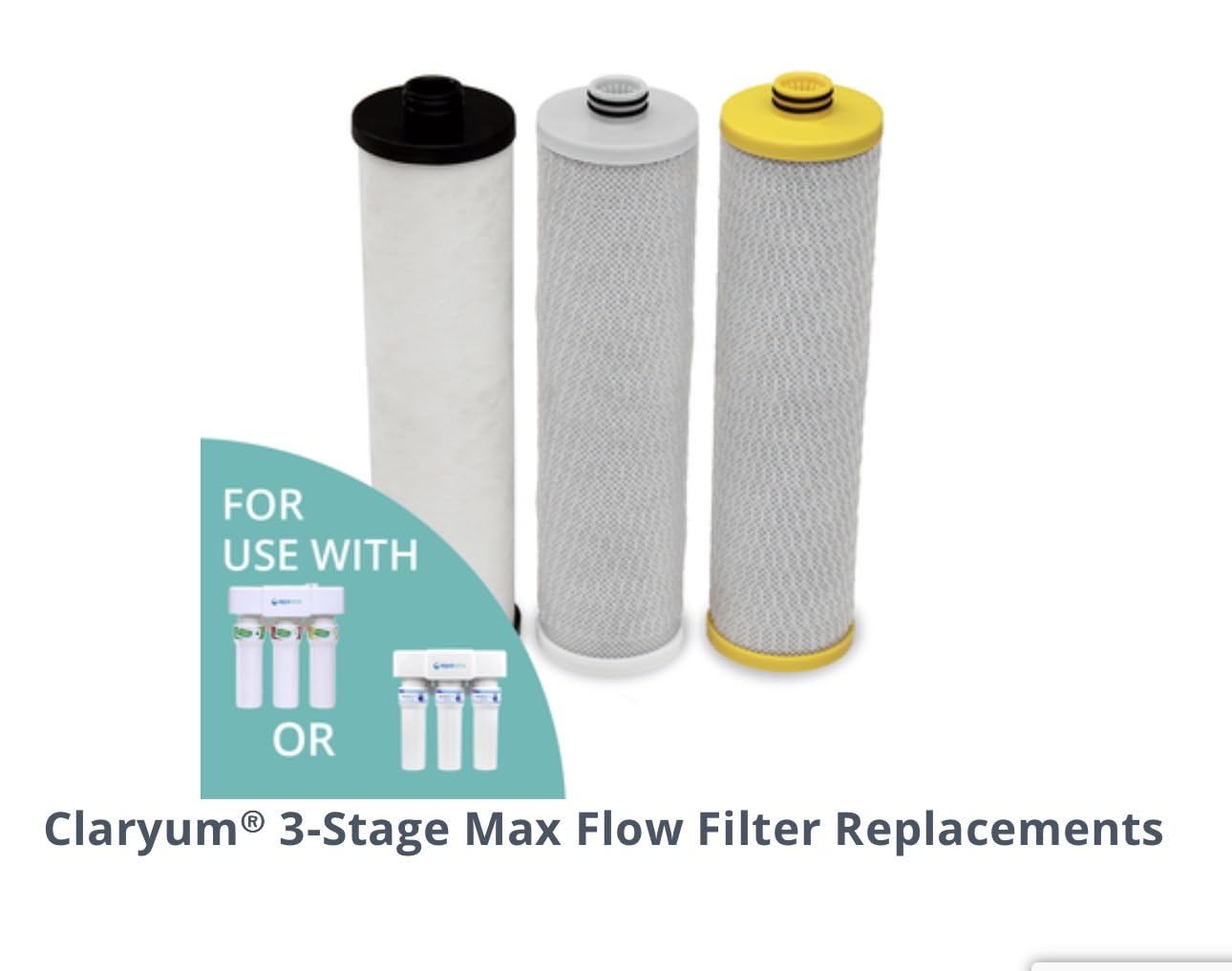 Aquasana Under Sink Water Filter | 3-Stage Max Flow Claryum Filtration | WQA Certified to Reduce PFAS, Lead & Chlorine | Under Counter Drinking Water Filter | Brushed Nickel Faucet | AQ-6300M-BN customer photo 2