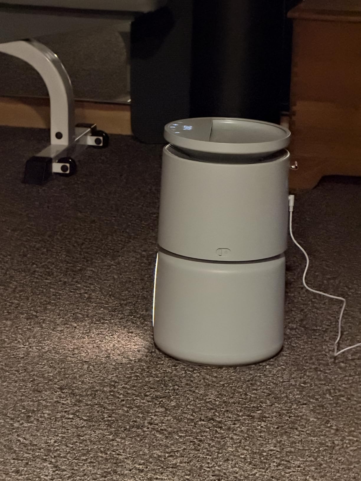 Winix DreamWell Room Humidifier - 48Hr Top-Fill Mist-Free InvisibleMist Technology Aroma Stone for Essential Oils and Soothing Mood Lighting - Quiet Operation for Bedroom and Home Use, Beige customer photo 2