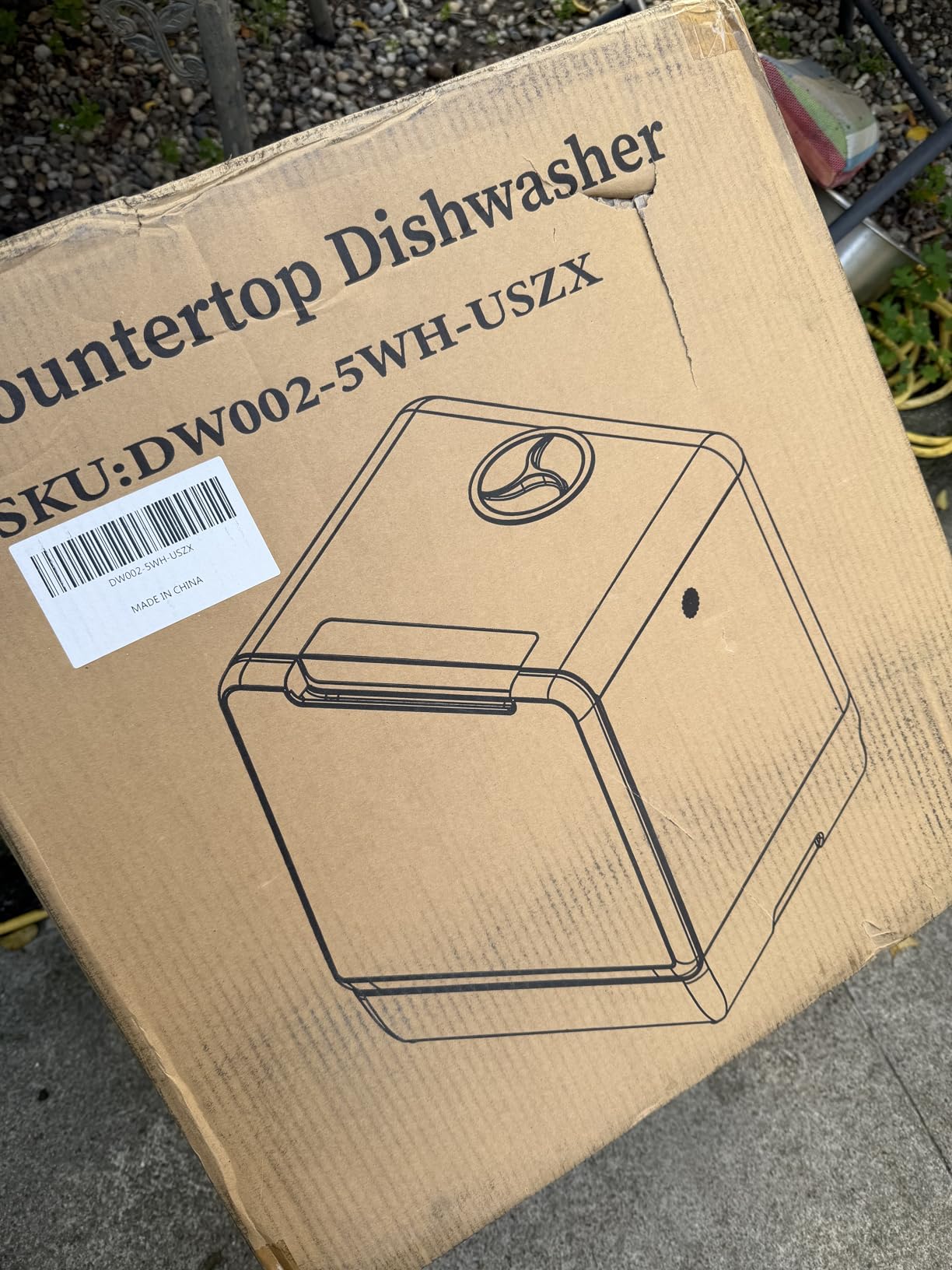 EUHOMY Countertop Dishwasher Portable, 8 Programs Mini Dishwasher with 5L Built-in Water Tank and Inlet hose, No Hookup Needed, Dish Washer with Self Clean/Baby Care/Air Dry, for Apartments & RVs customer photo 2