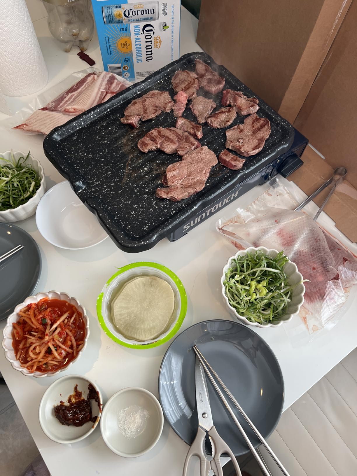 Stovetop Korean BBQ Grill Pan 14.5