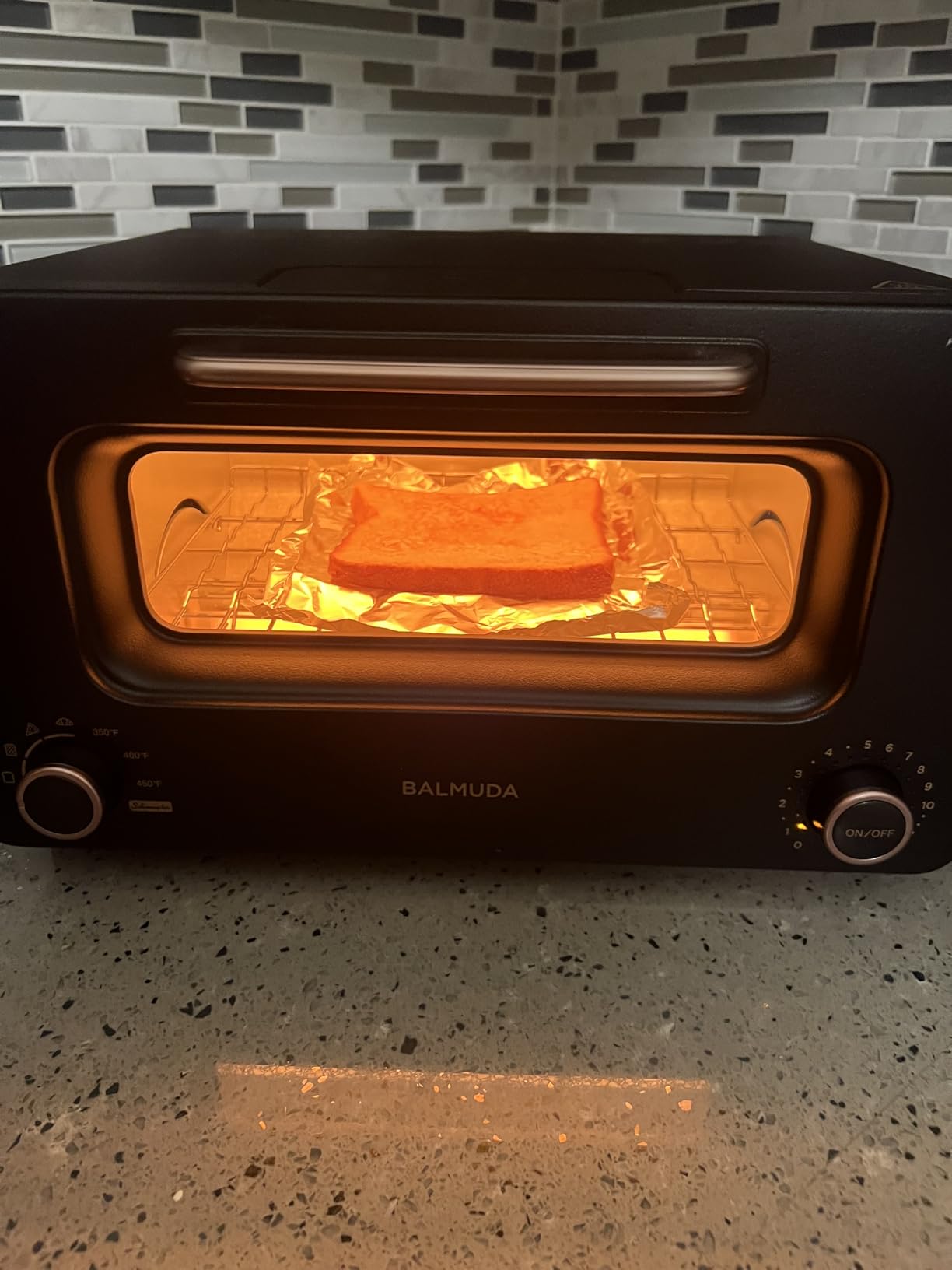 BALMUDA The Toaster Pro | Steam Oven Toaster | Compact Size 14.1