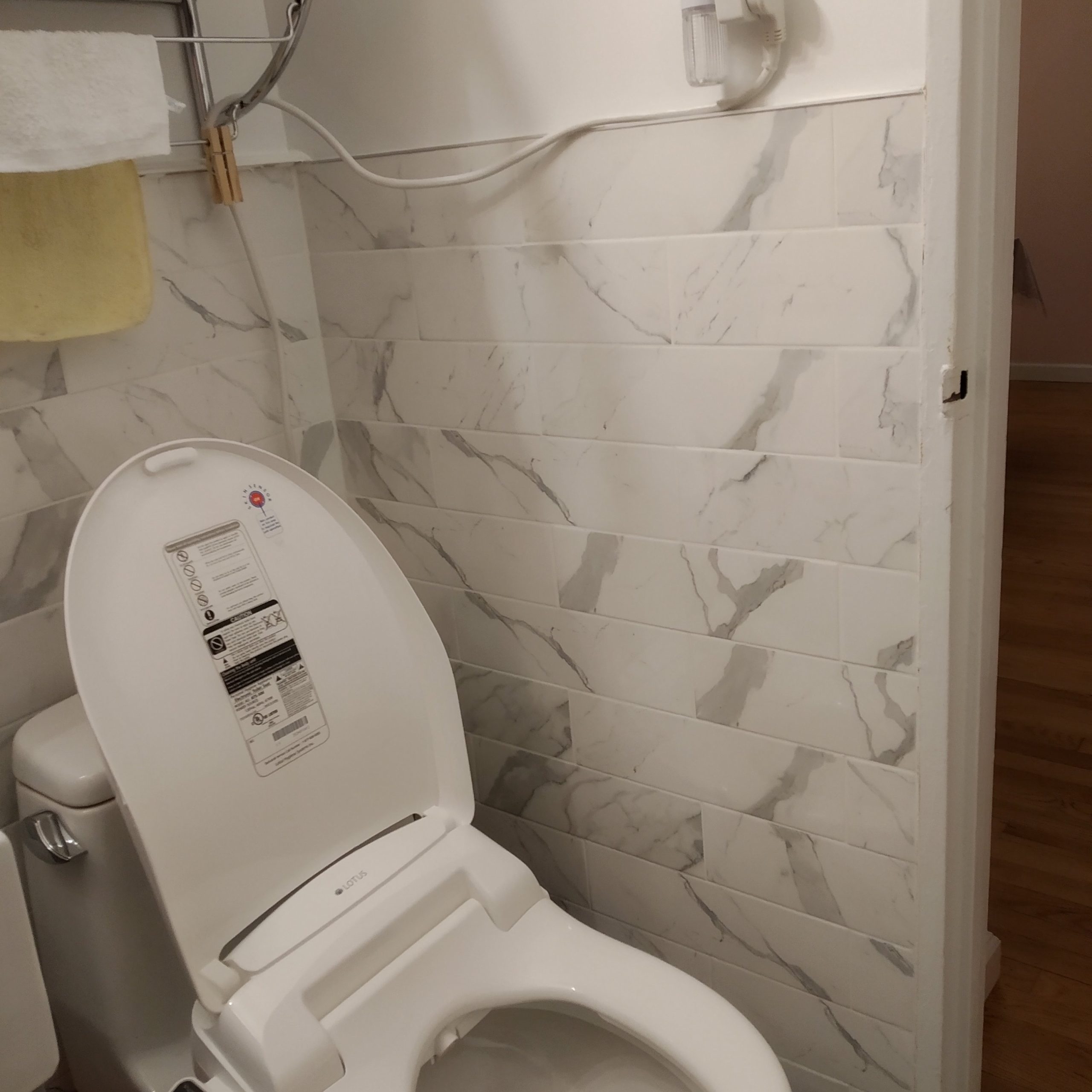 Lotus Bidet Seat ATS-800 Elongated, Heated Seat, Temperature Controlled Wash, Warm Air Dryer, Easy DIY Installation, Made in Korea customer photo 1