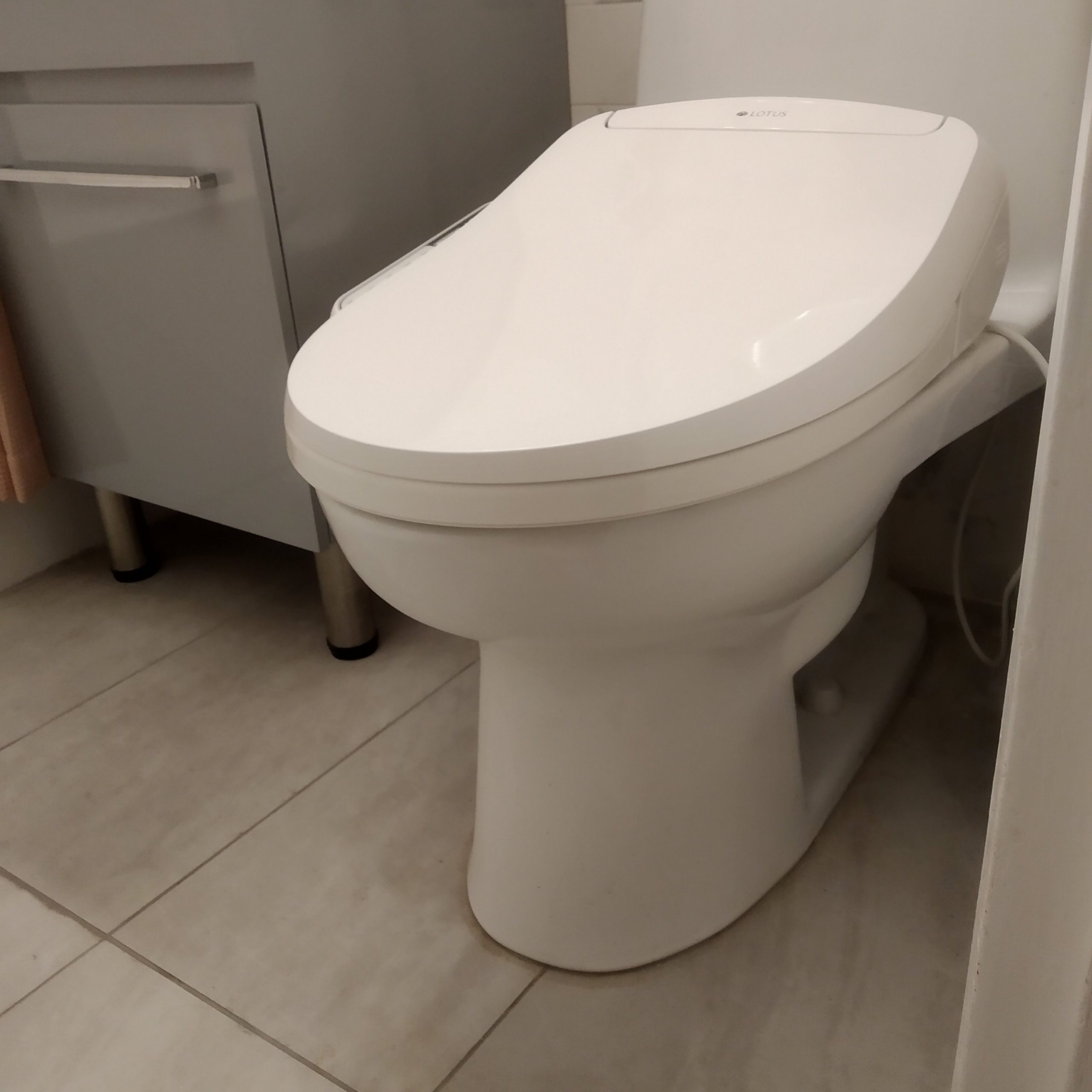 Lotus Bidet Seat ATS-800 Elongated, Heated Seat, Temperature Controlled Wash, Warm Air Dryer, Easy DIY Installation, Made in Korea customer photo 2