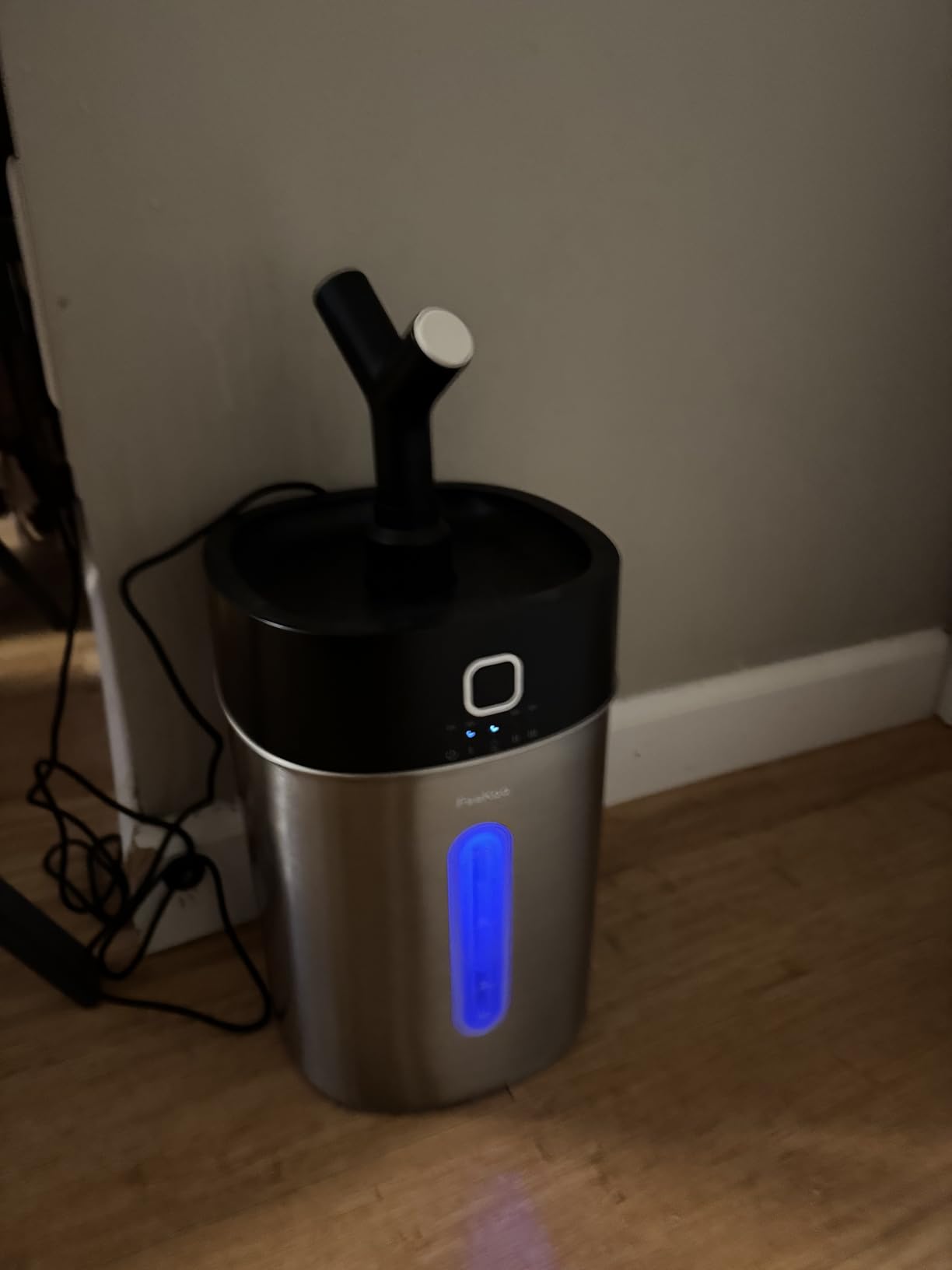 Feekaa Stainless Steel Humidifier, Easy Clean Dishwasher Safe, 4L/1Gal Cool Mist Humidifiers for Bedroom, Humidifiers for Baby, Humidifier Large Room for Nursery, Plant, Office, Living Room, White customer photo 1