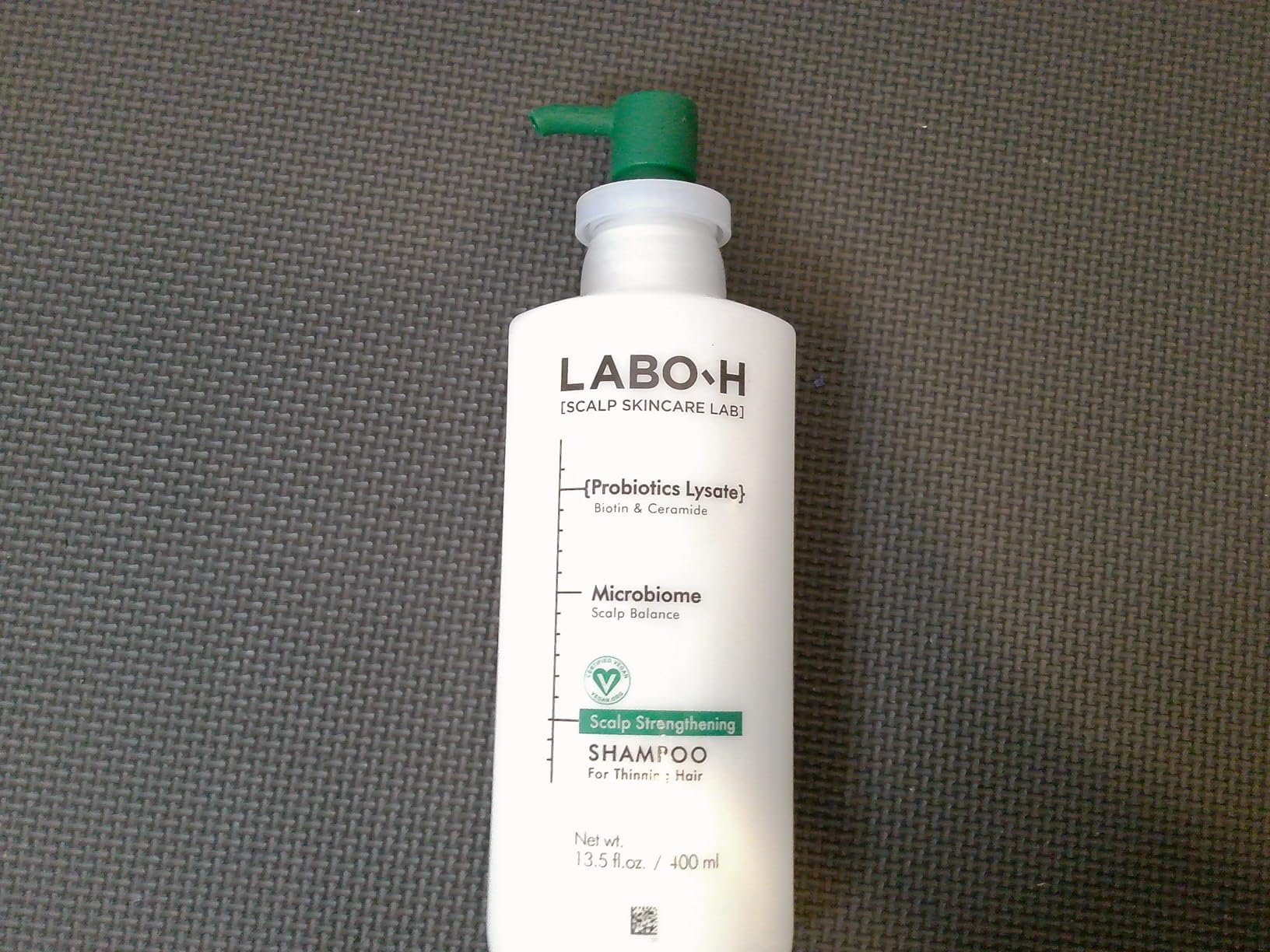 LABO.H No Sebum Shampoo | Korean Scalp Care, Instant Cooling | for Oily Scalp Exfoliator, Soothing | Korean Shampoo for Hair Loss with Rosemary and Caffeine 13.5 Fl. oz. customer photo 1