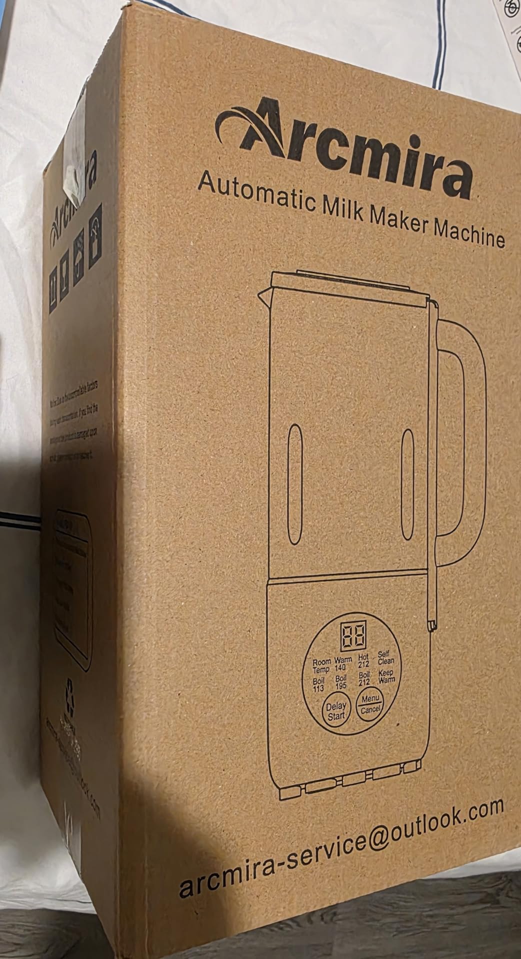Automatic Nut Milk Maker, 35 oz(1000ml) Homemade Almond, Oat, Soy, Plant-Based Milk and Dairy Free Beverages, Almond Milk Maker with Delay Start/Keep Warm/Boil Water, Soy Milk Maker with Nut Milk Bag customer photo 1