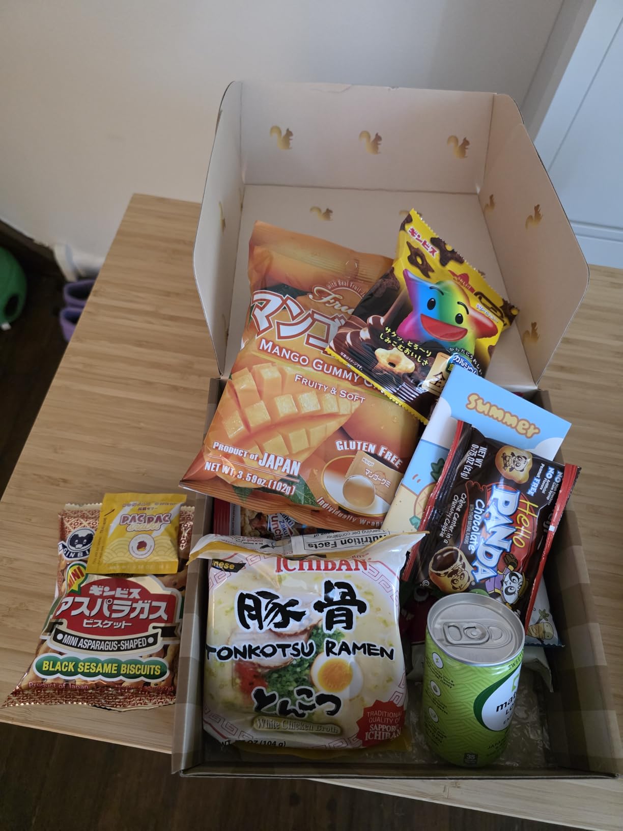 Premium Japanese & Korean Variety Pack - Assorted Sweets, Savory Chips, Ramen & Matcha Energy Drink - Gift for Birthdays, Students & Office customer photo 1