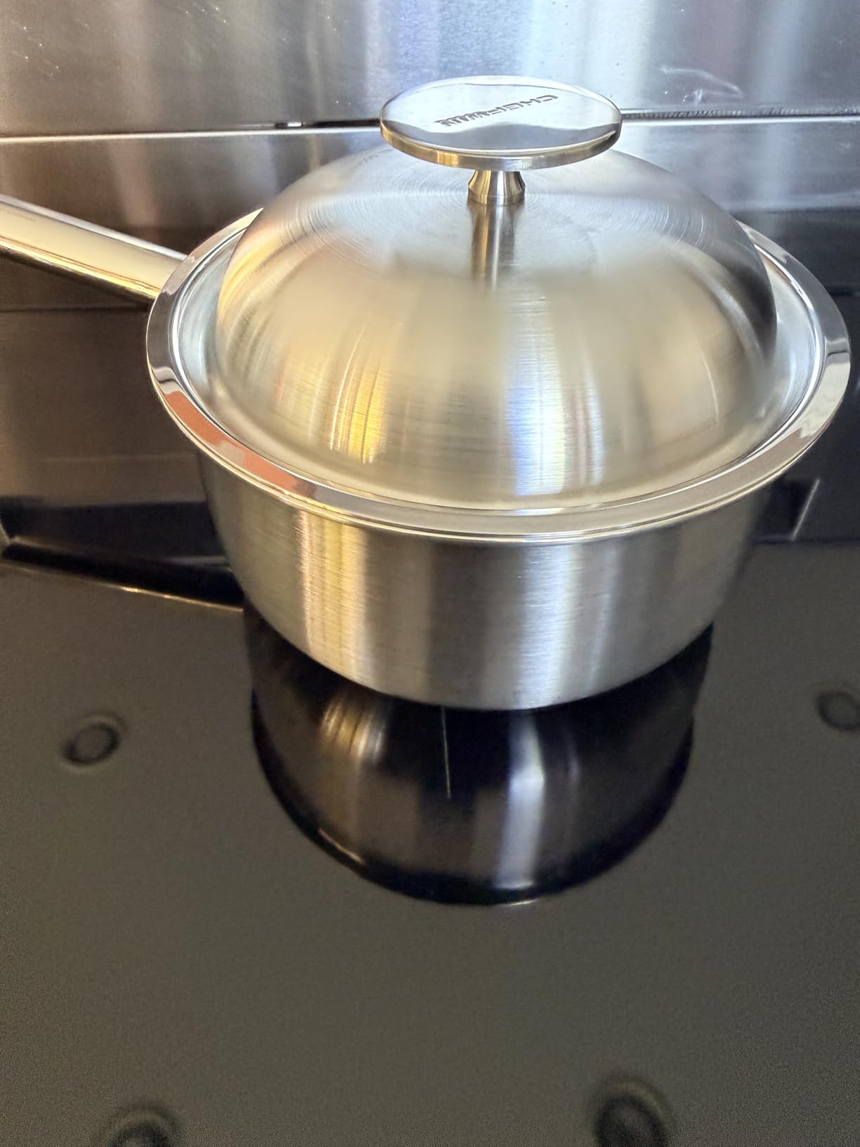 316 Stainless Steel 2.3 Quart Sauce Pan Baby Food Maker with Steamer Basket, Strainer & Lid, 3-in-1 Multi-Function Pot, 5-Ply Induction Cookware, Dishwasher & Oven Safe customer photo 1