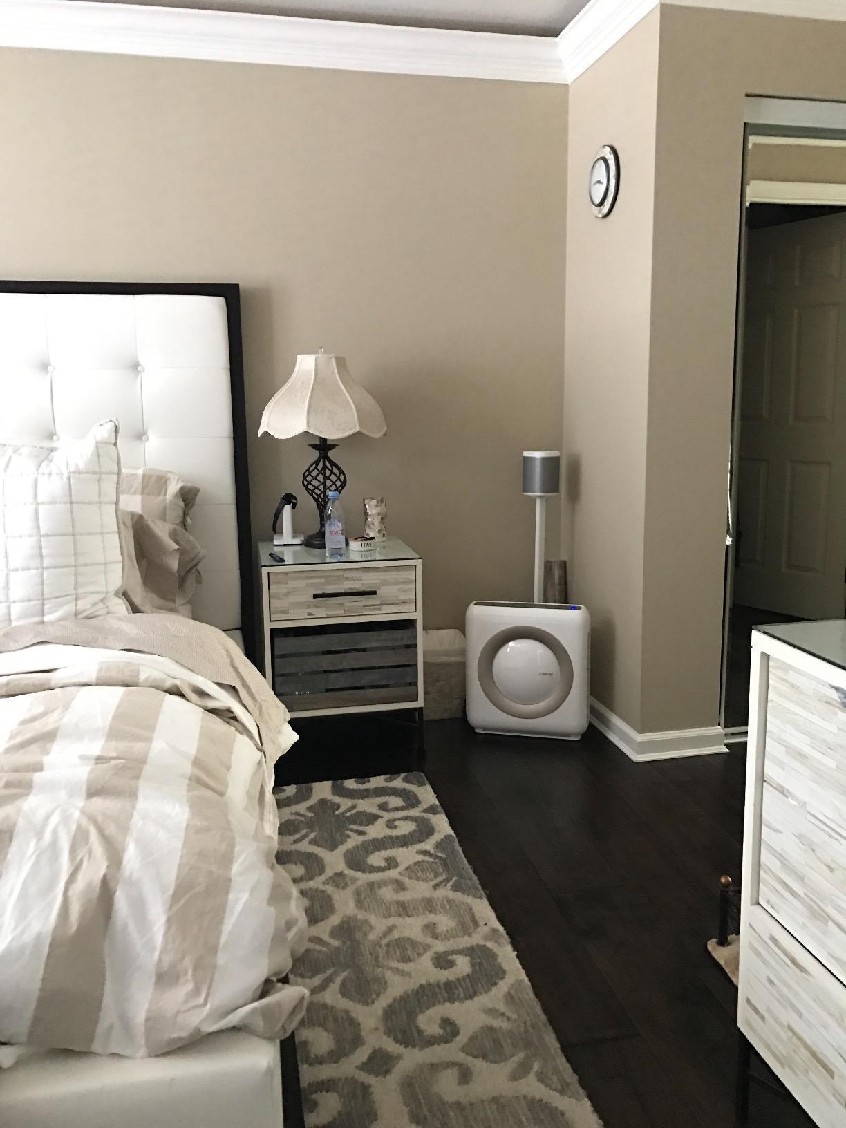 COWAY Airmega Mighty2 Air Purifier, Next Gen of AP-1512HH, for Large Room & Home Cleans up to 1,800 ft², IEST certified HEPA and Active Carbon for Allergies, Smoke, Dust, Pets & Mold, AP-1512N(W) customer photo 2
