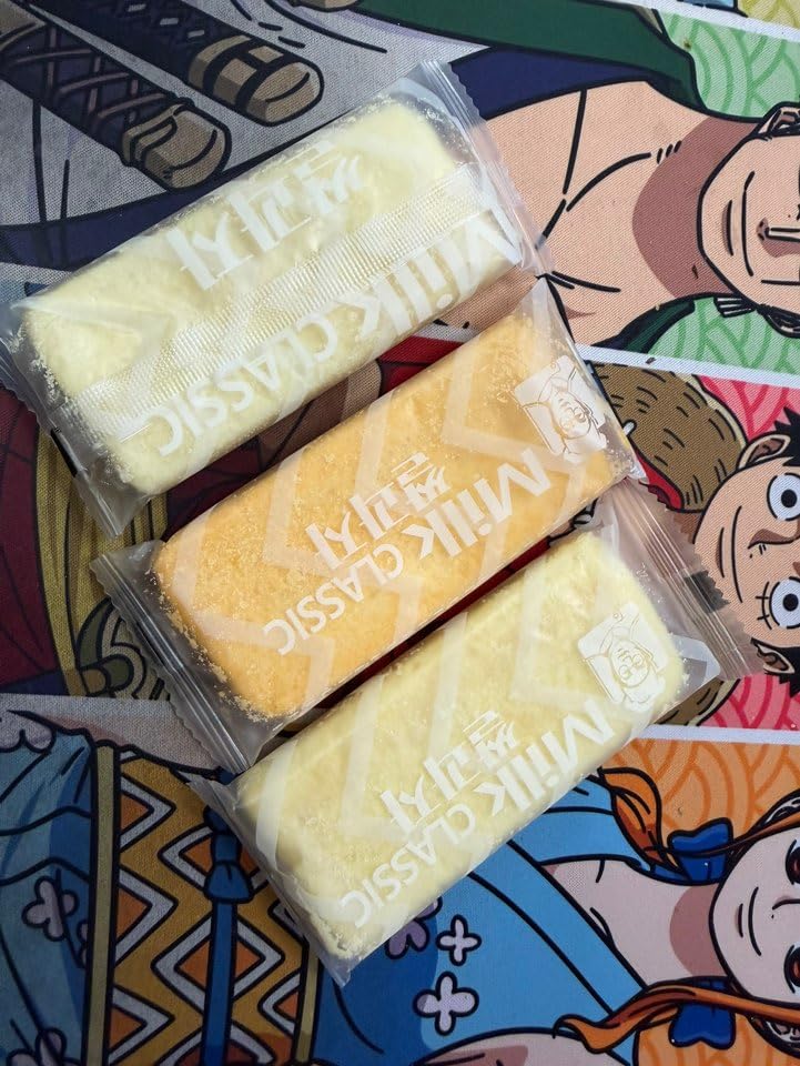 Milk Rice Snack Variety Pack - 3 Flavors (Milk, Banana & Cheese), Non-Fried Crispy Korean Rice Snack, Individually Wrapped Kids School Snack, Melt-in-the-Mouth Rice Crackers customer photo 1