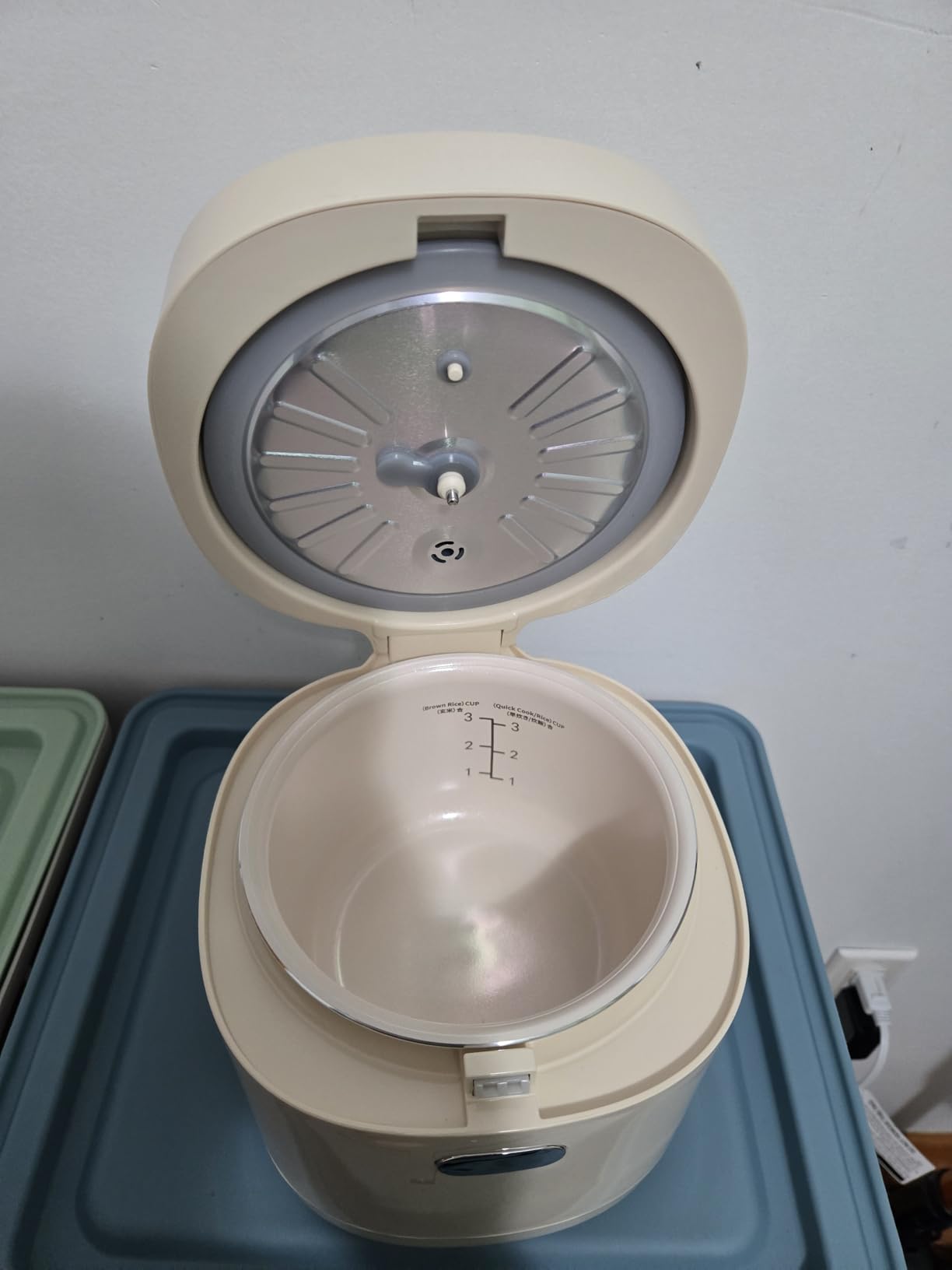 Feekaa Rice Cooker Small, 3-Cup Uncooked (6-Cup Cooked), Compact Mini Rice Cooker Small Kitchen with Ceramic Coated Inner Pot, Rice Maker with 6 Menu Options, 12H Delay Timer, Low Temperature Cooking customer photo 1