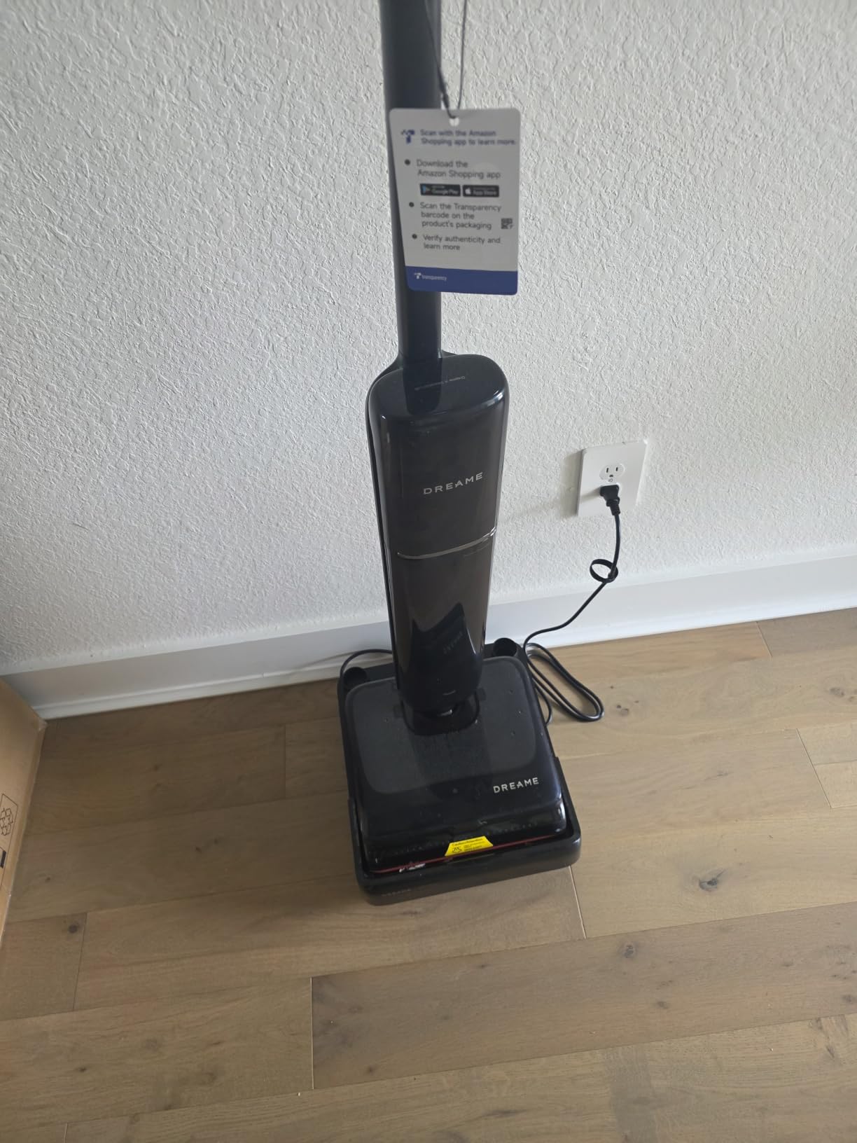 DREAME Aero Pro Steam Wet Dry Vacuum Mop, 392F Steam Cleaning, 28kPa Suction, 3.88in Ultra-Slim Vacuum Mop Combo, 0 Hair Tangle for Pet Owner, Heated Brush Wash, Hot Air Drying customer photo 1