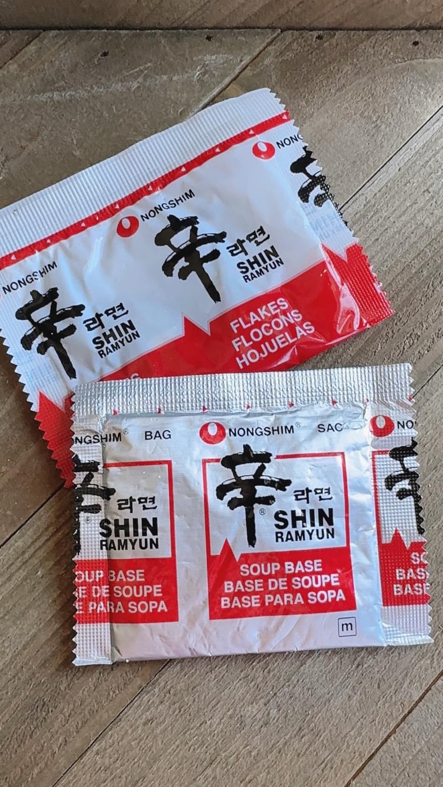 Nongshim Shin Ramyun & Shin Black, Spicy Korean Ramen Noodles, 8 Packs | Instant ramen duo with classic spicy beef and deeper beef-bone broth profiles customer photo 1